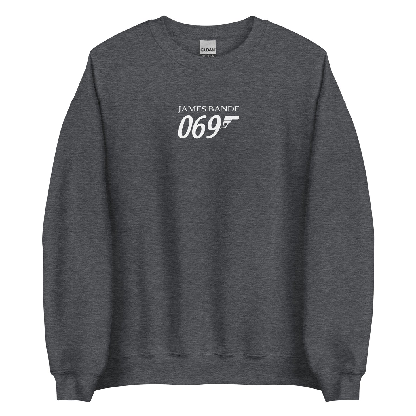 Sweat unisexe col rond James bande 069 - Sedurro