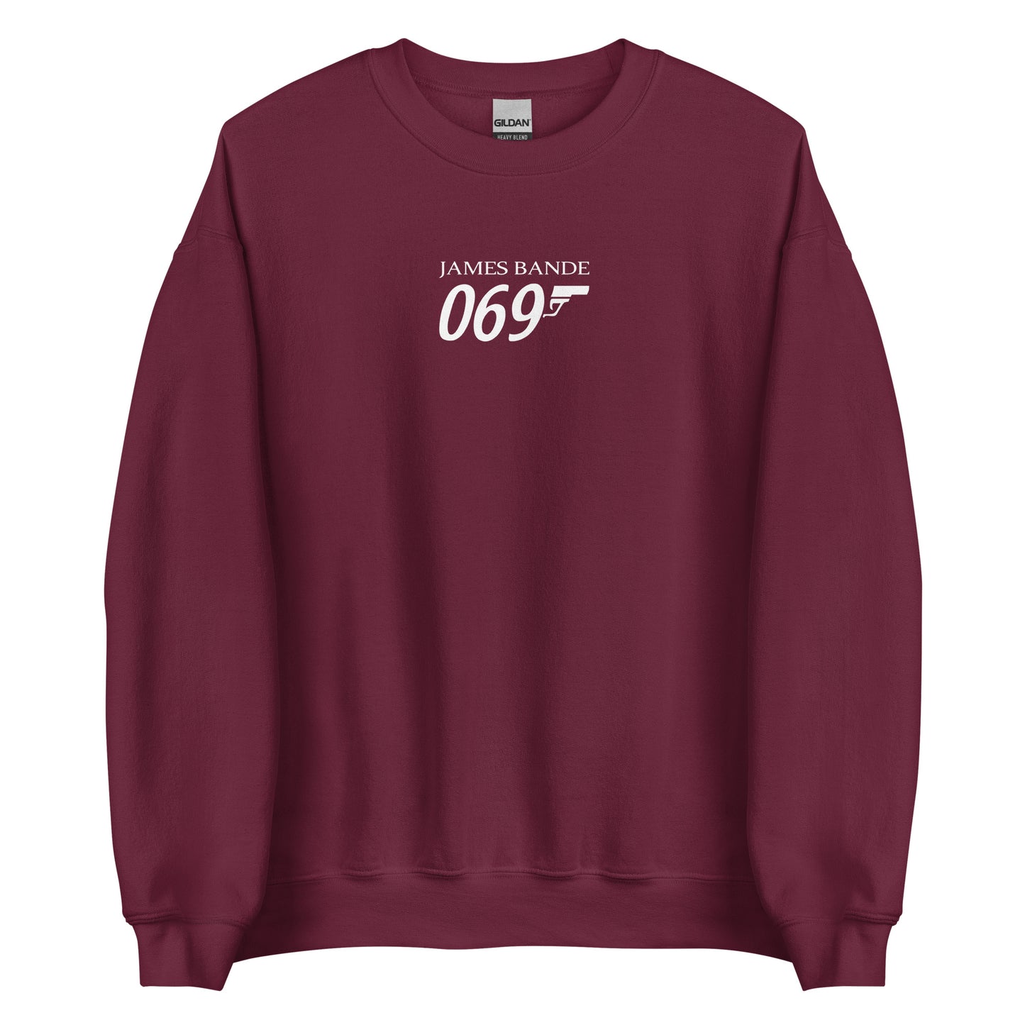 Sweat unisexe col rond James bande 069 - Sedurro