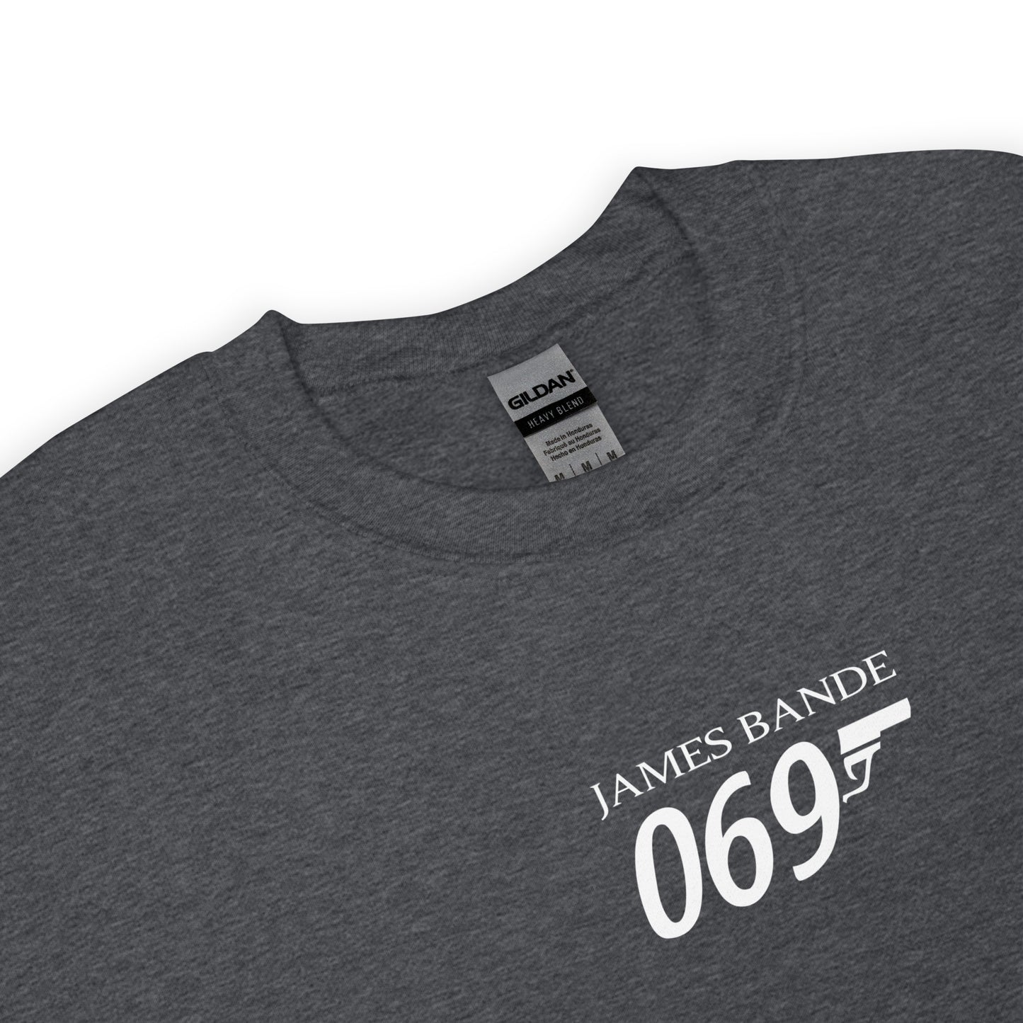 Sweat unisexe col rond James bande 069 - Sedurro