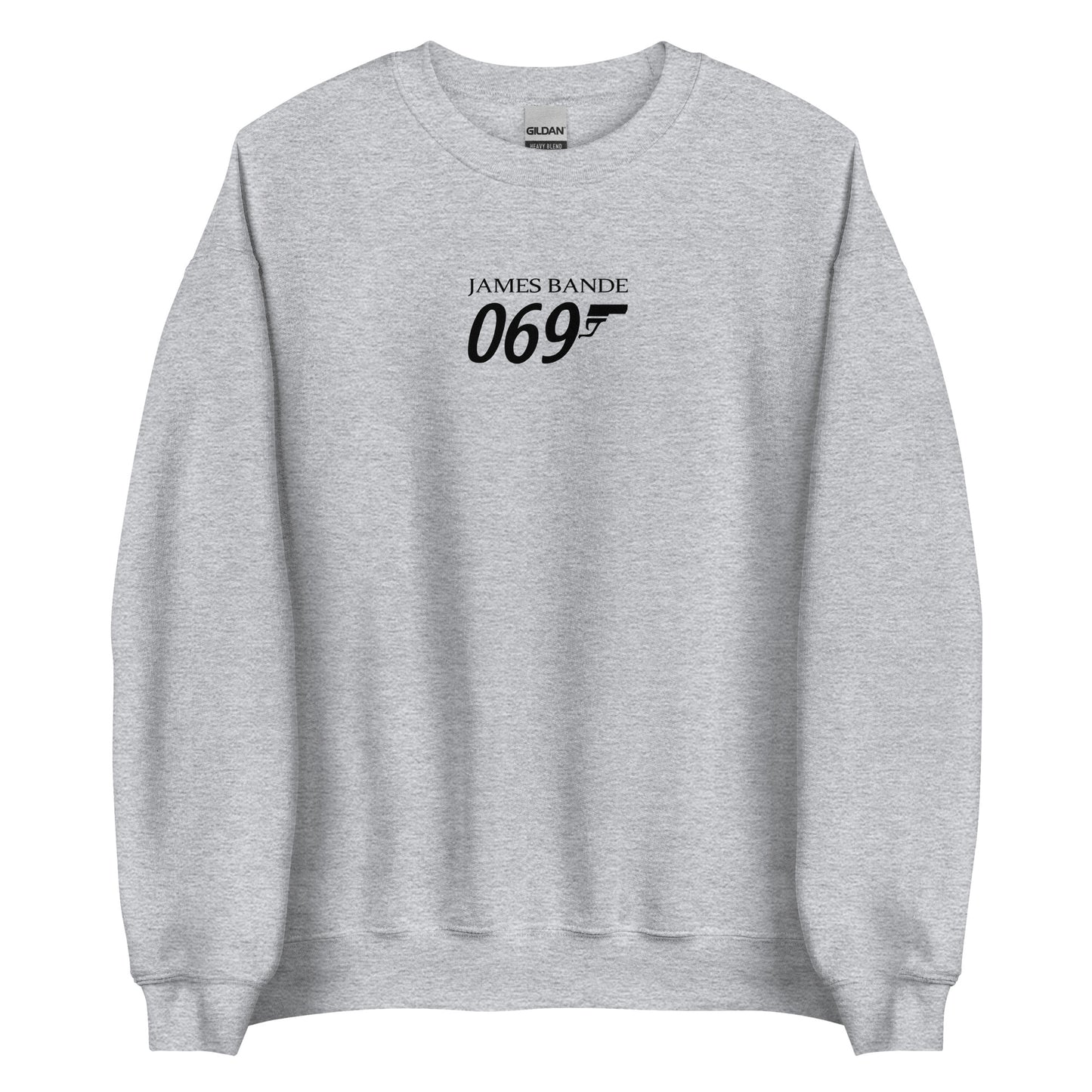 Sweat unisexe col rond James bande 069 - Sedurro