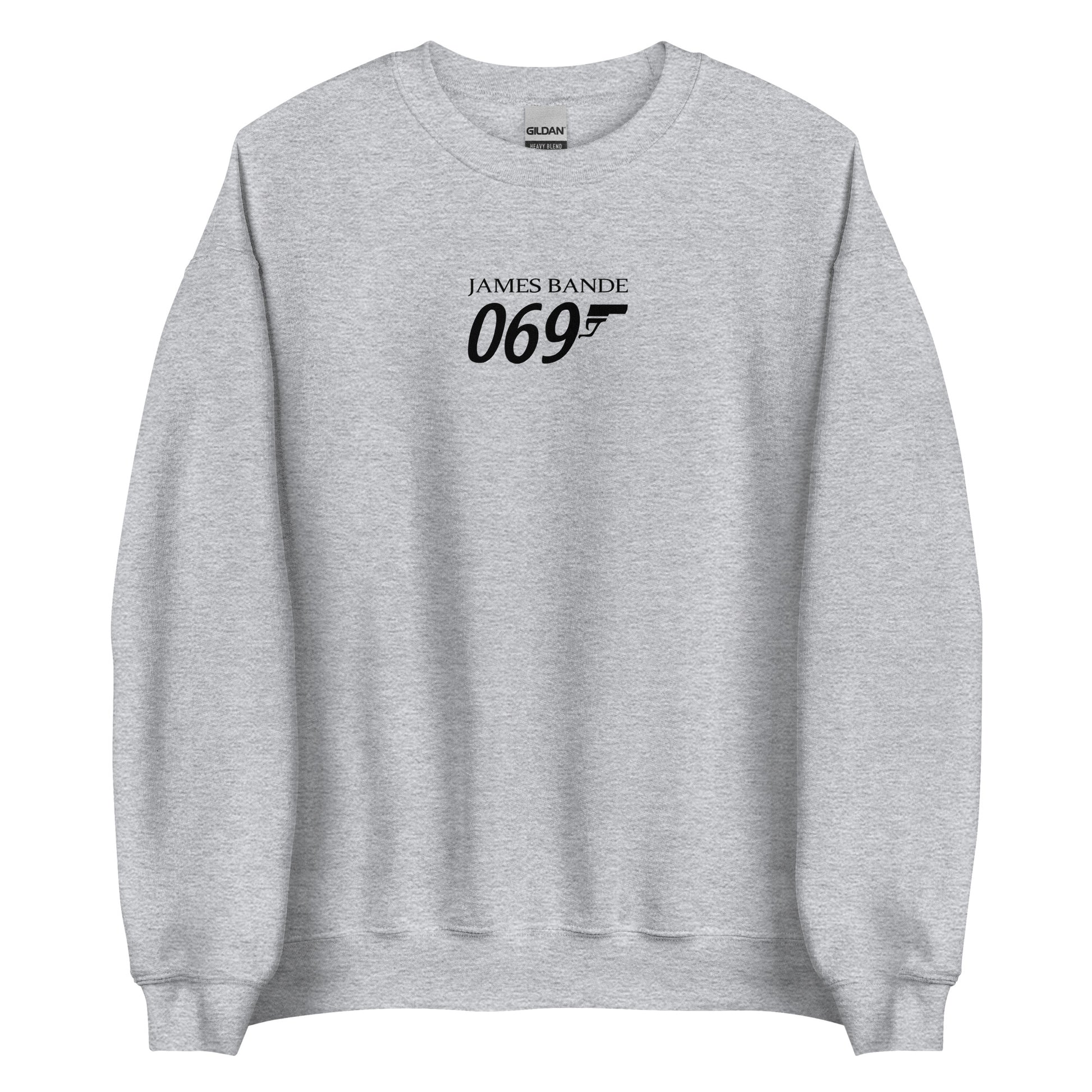 Sweat unisexe col rond James bande 069 - Sedurro