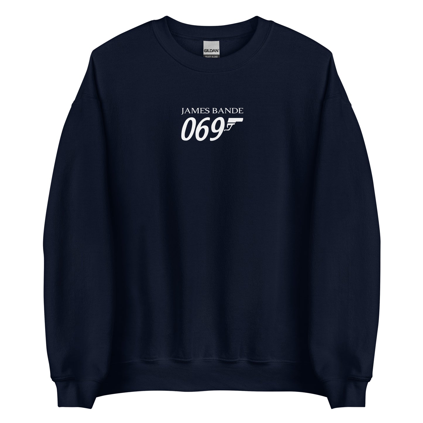 Sweat unisexe col rond James bande 069 - Sedurro
