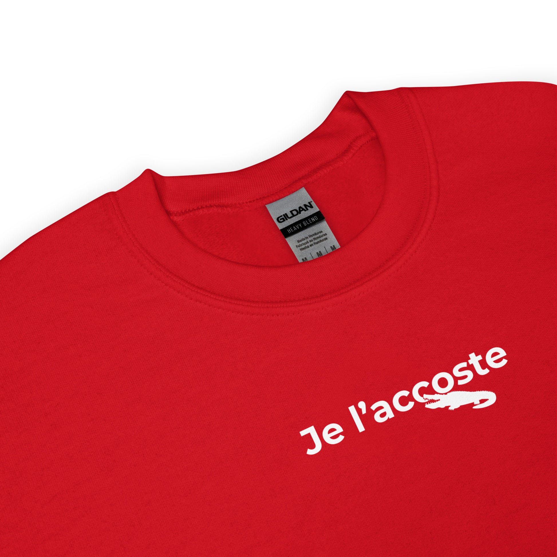 Sweat unisexe col rond Je l'accoste - Sedurro