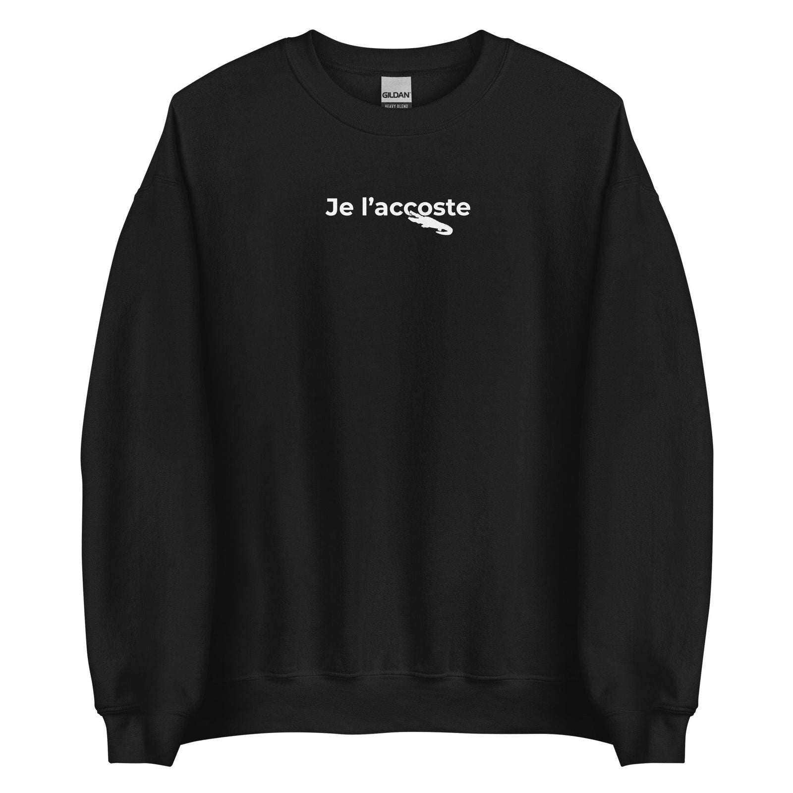 Sweat unisexe col rond Je l'accoste - Sedurro