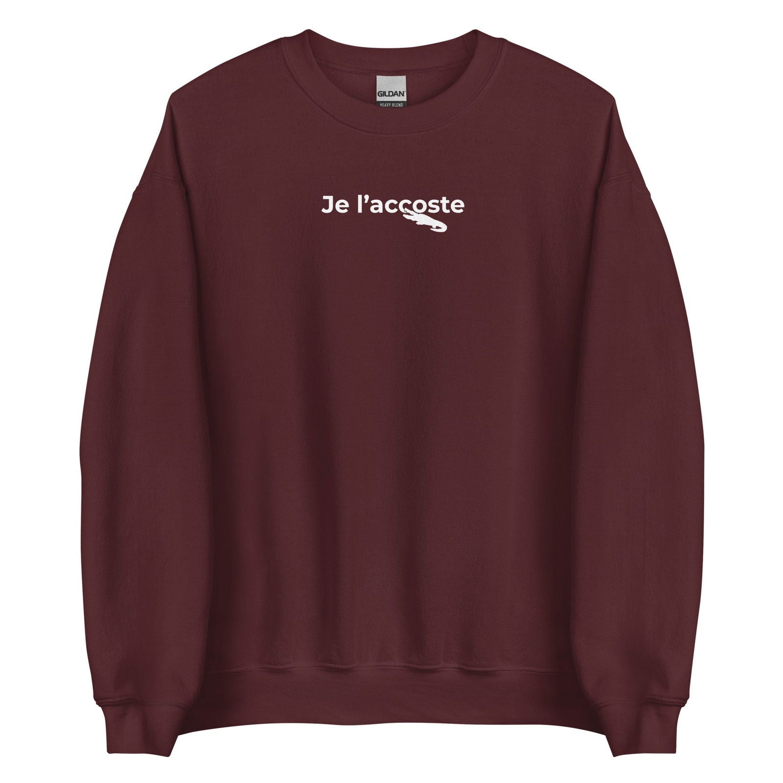 Sweat unisexe col rond Je l'accoste - Sedurro