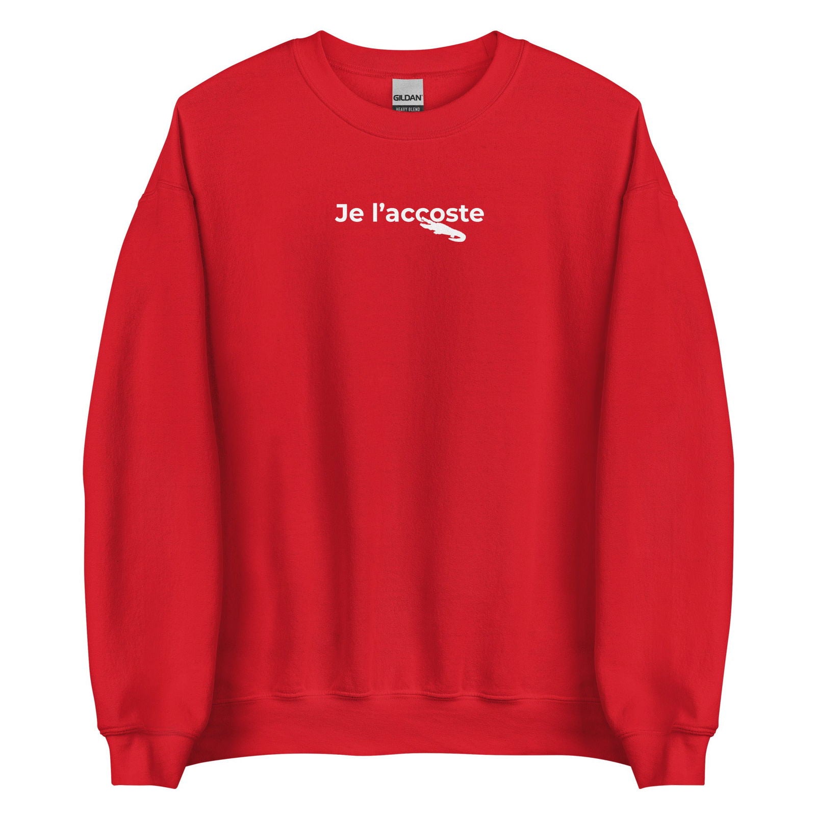 Sweat unisexe col rond Je l'accoste - Sedurro
