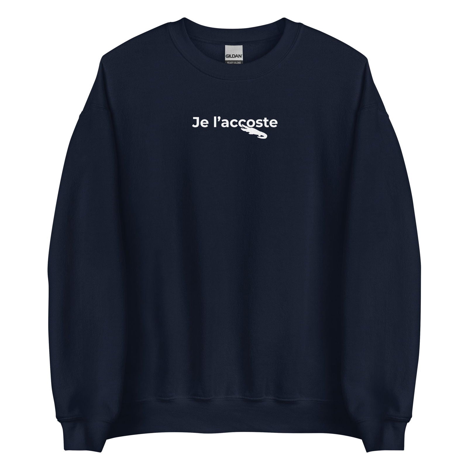 Sweat unisexe col rond Je l'accoste - Sedurro