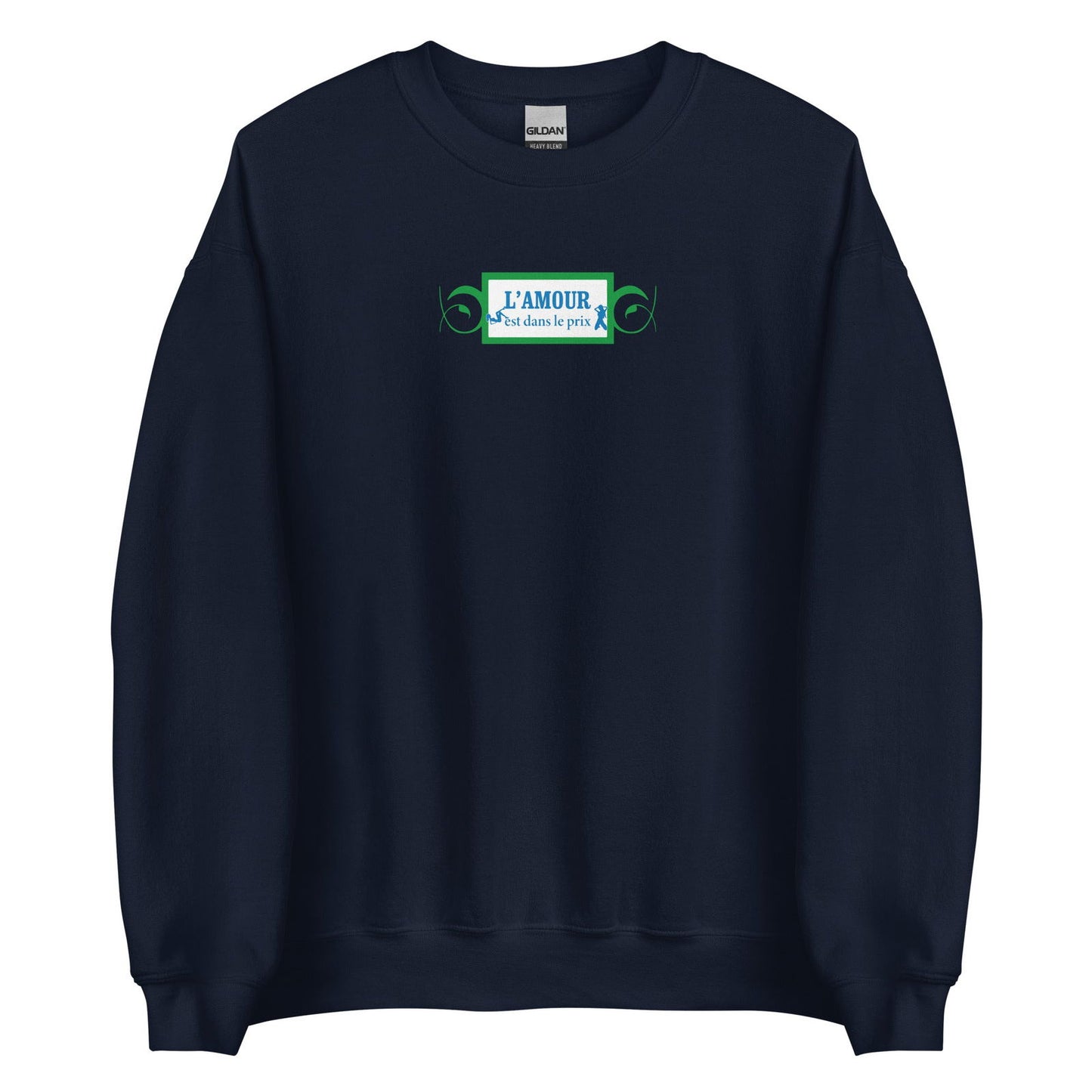 Sweat unisexe col rond L'amour est dans le prix - Sedurro