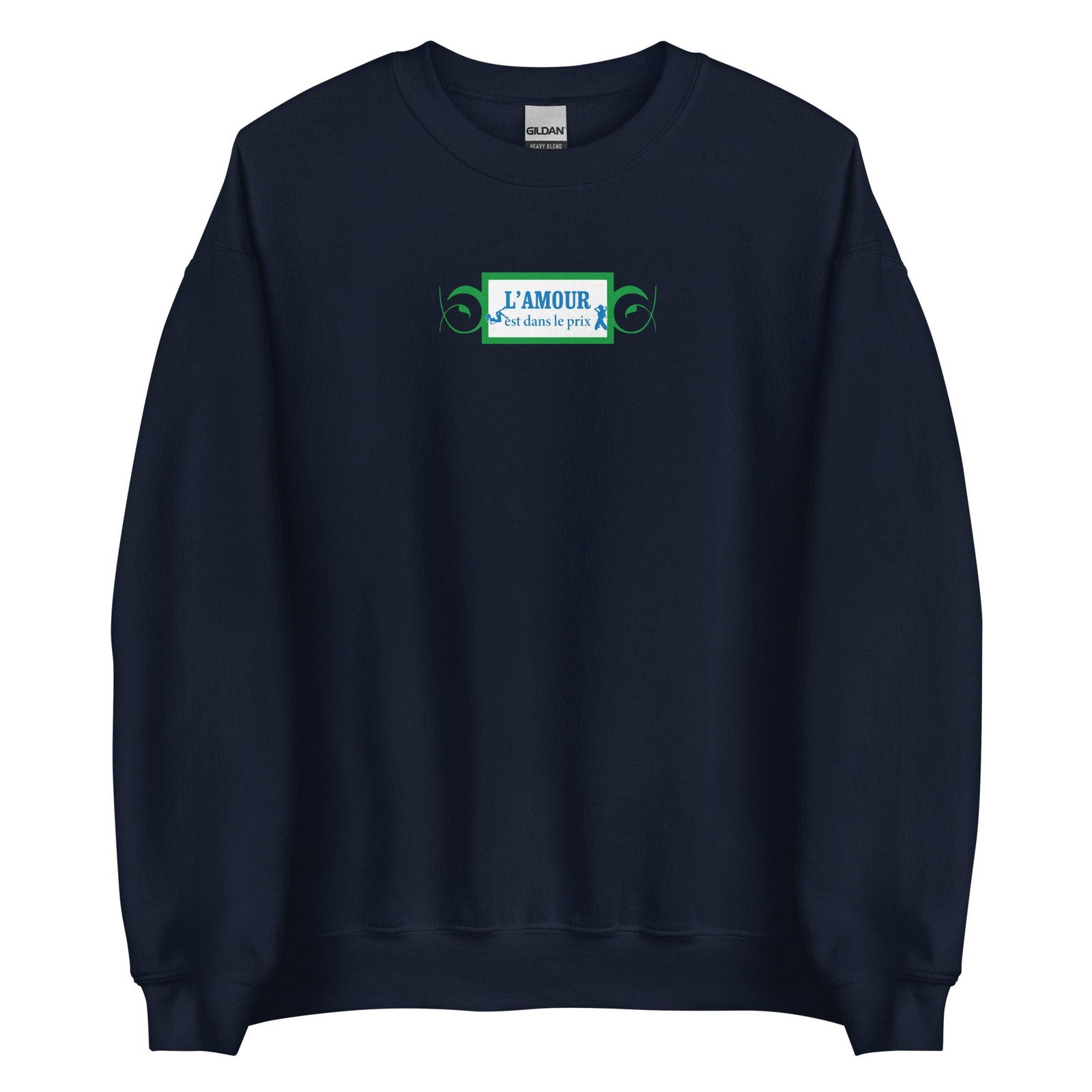 Sweat unisexe col rond L'amour est dans le prix - Sedurro