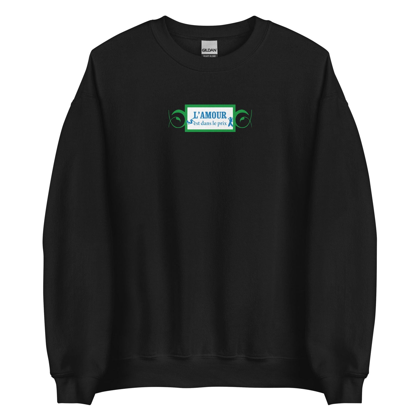 Sweat unisexe col rond L'amour est dans le prix - Sedurro