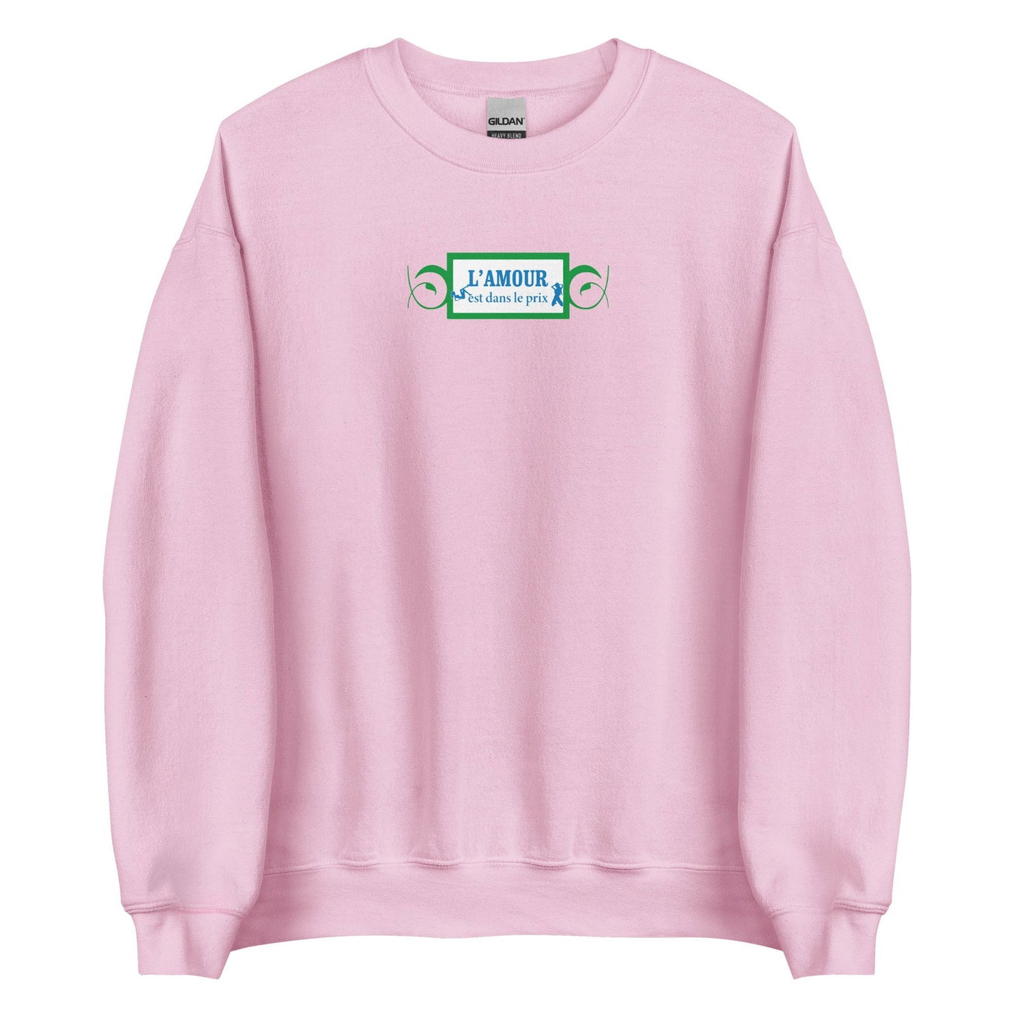Sweat unisexe col rond L'amour est dans le prix - Sedurro