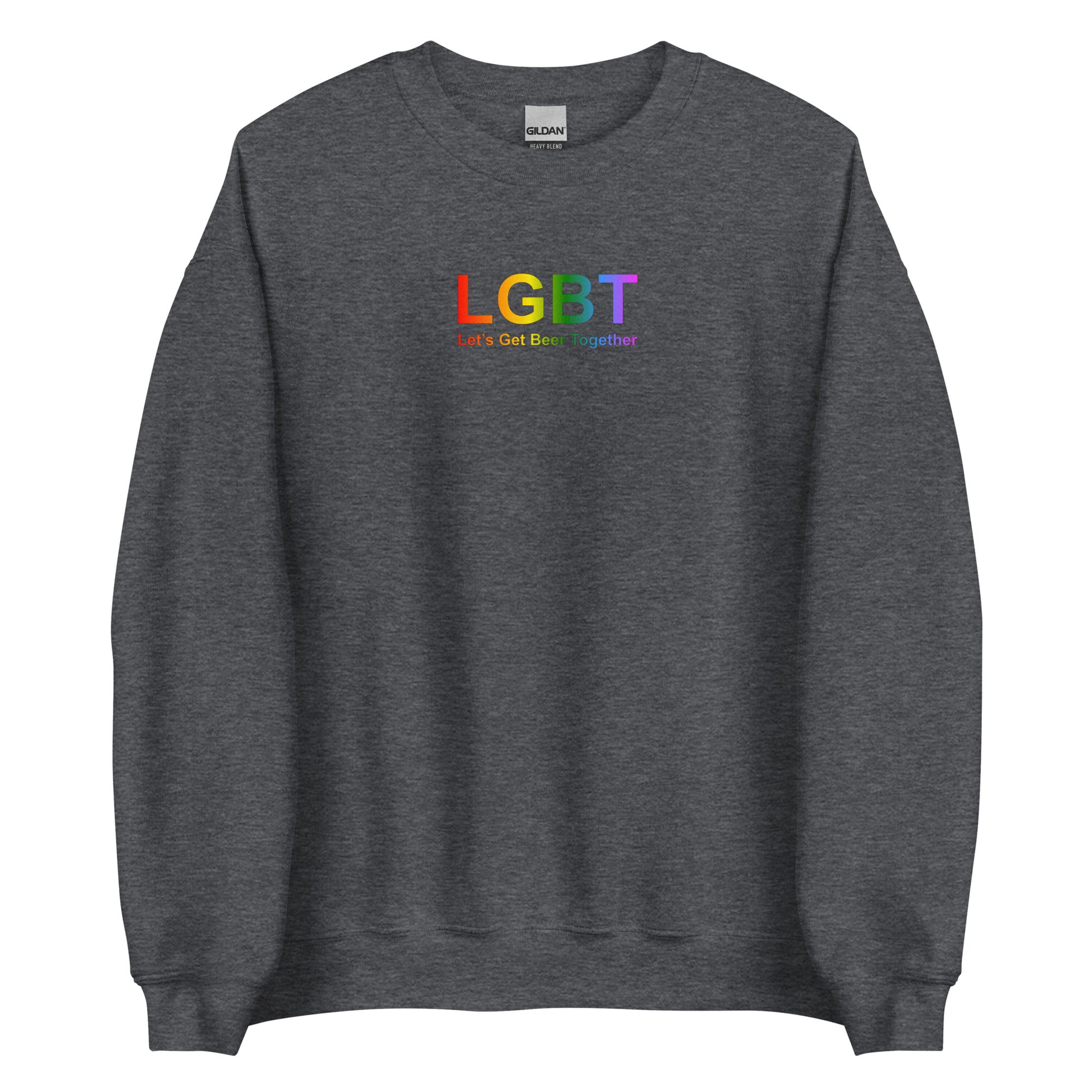 Sweat unisexe col rond LGBT Let's Get Beer Together - Sedurro