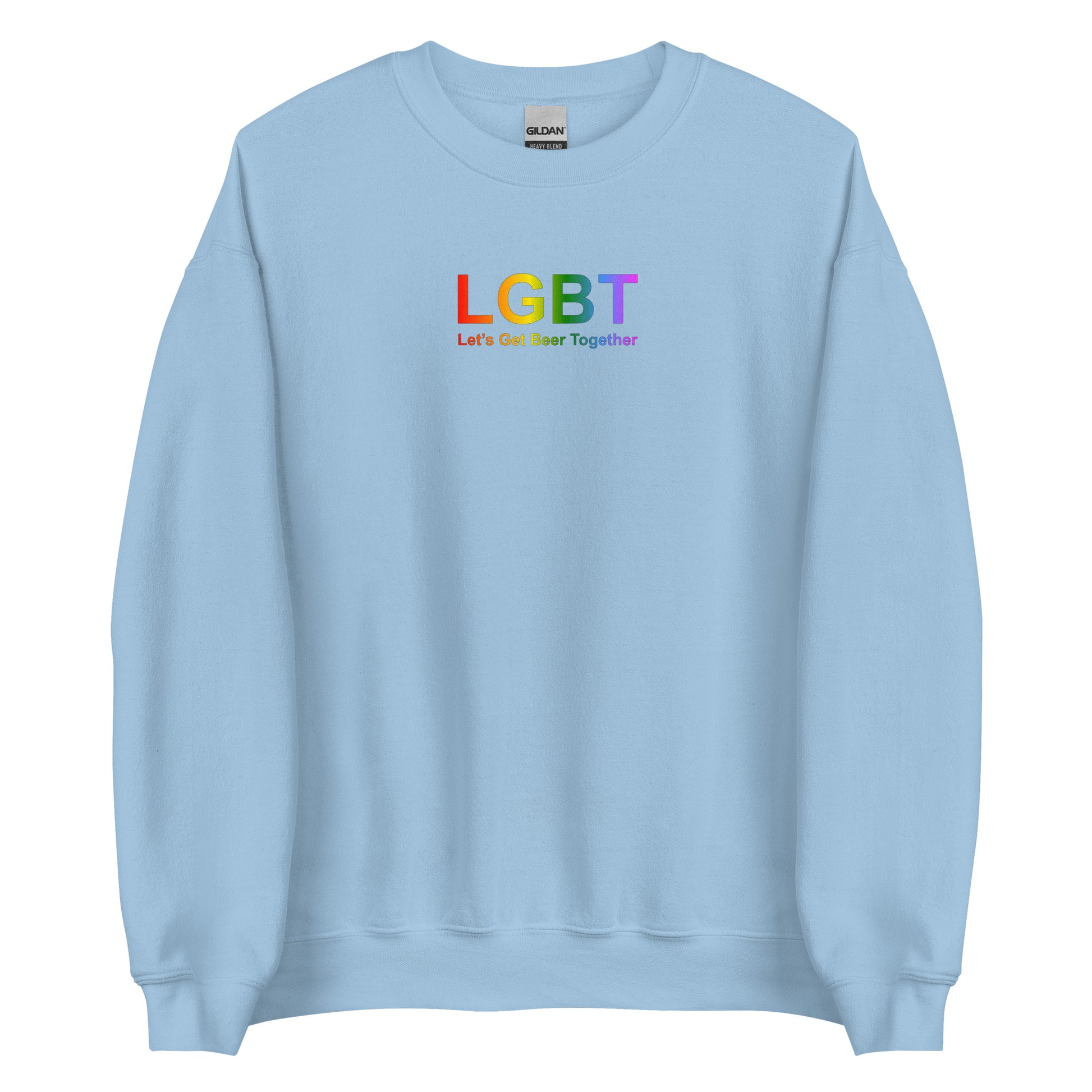 Sweat unisexe col rond LGBT Let's Get Beer Together - Sedurro