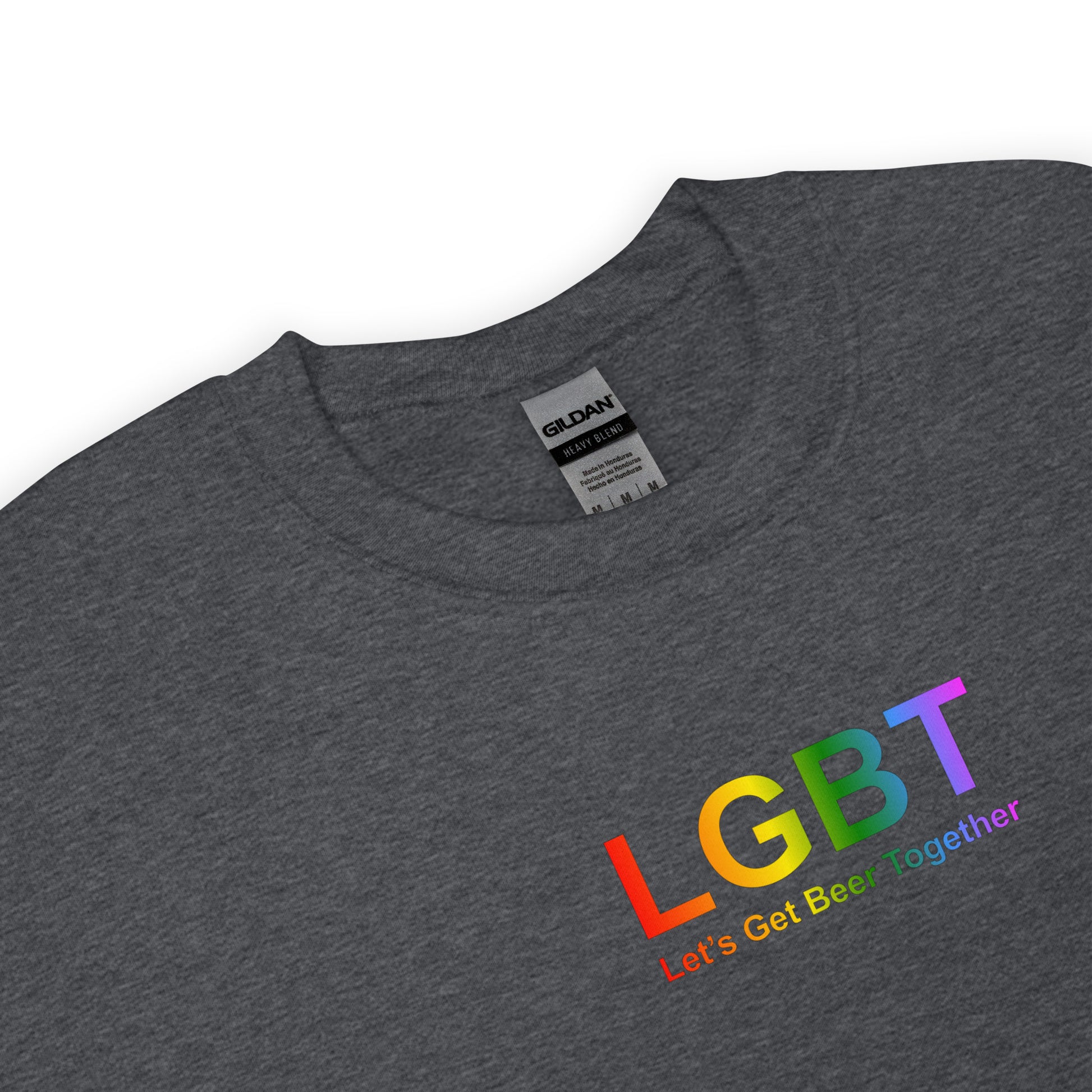 Sweat unisexe col rond LGBT Let's Get Beer Together - Sedurro
