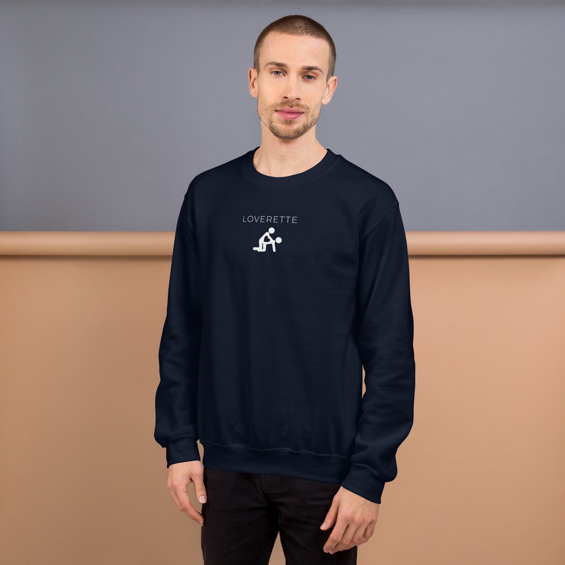 Sweat unisexe col rond Loverette - Sedurro