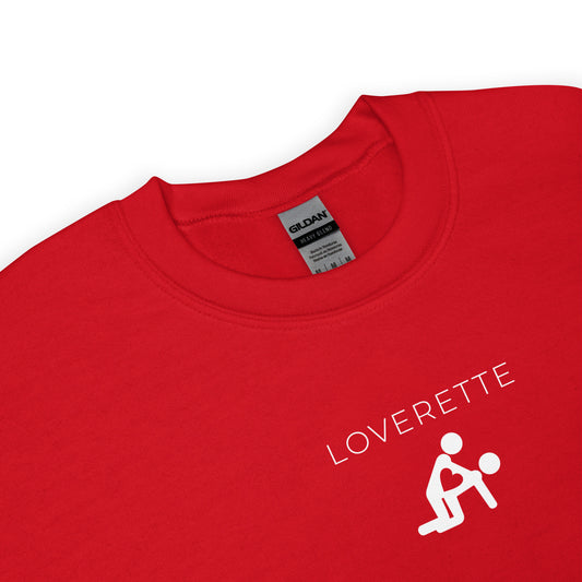 Sweat unisexe col rond Loverette - Sedurro