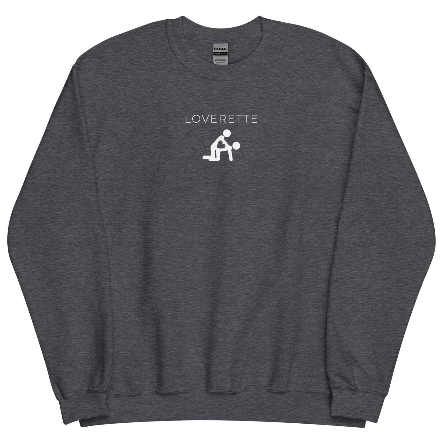 Sweat unisexe col rond Loverette - Sedurro