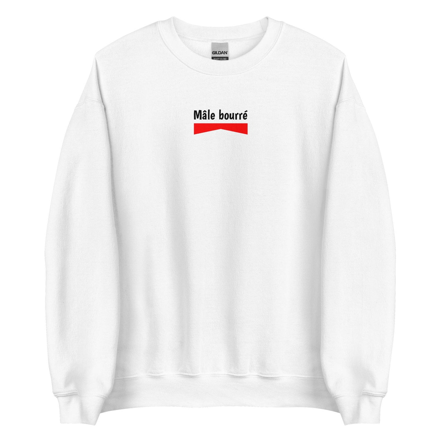 Sweat unisexe col rond Mâle bourré - Sedurro