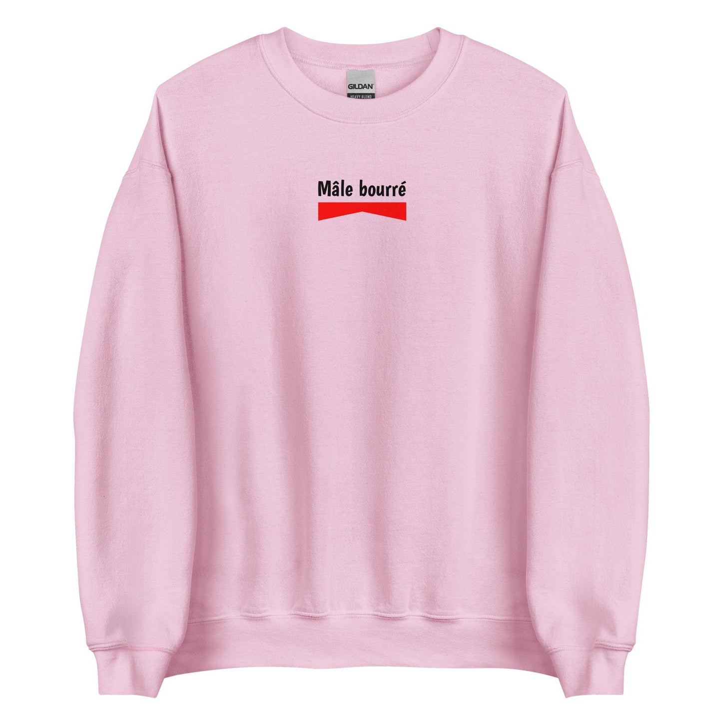 Sweat unisexe col rond Mâle bourré - Sedurro