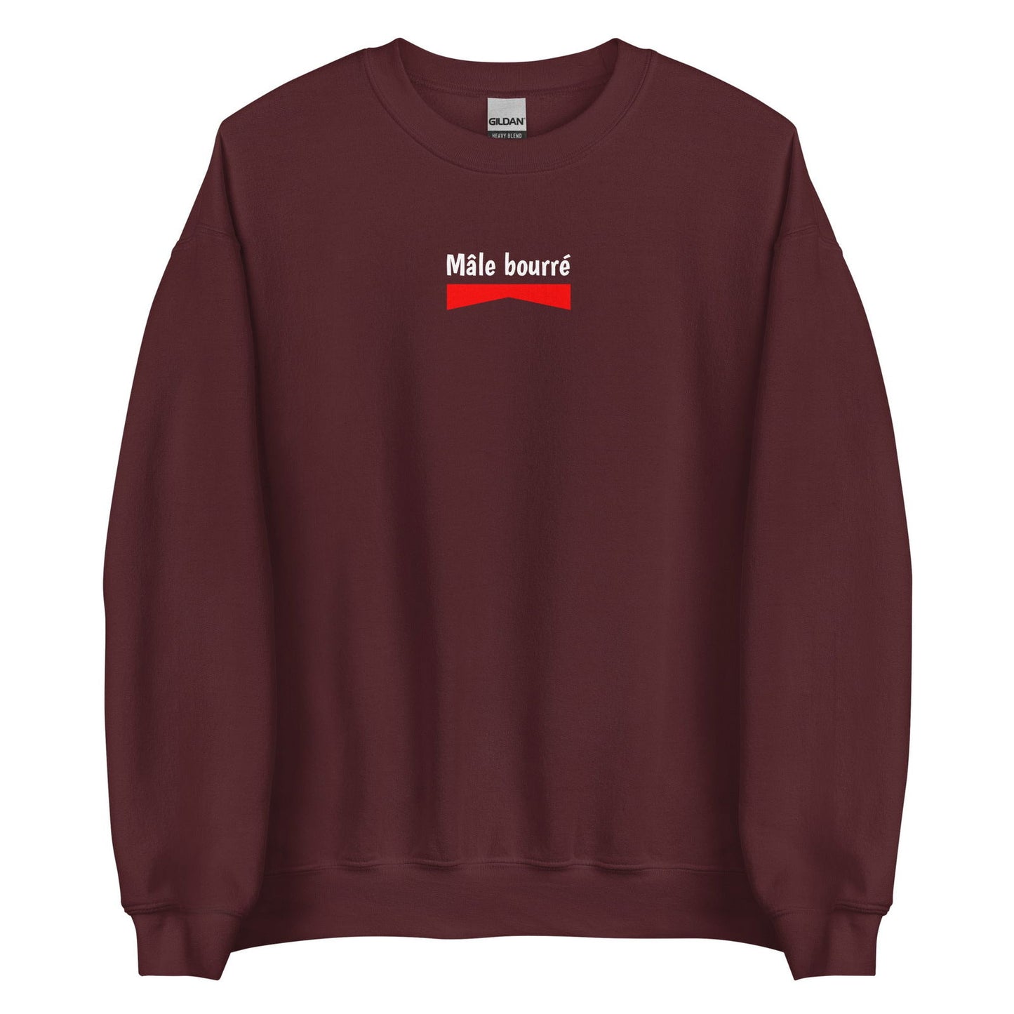 Sweat unisexe col rond Mâle bourré - Sedurro