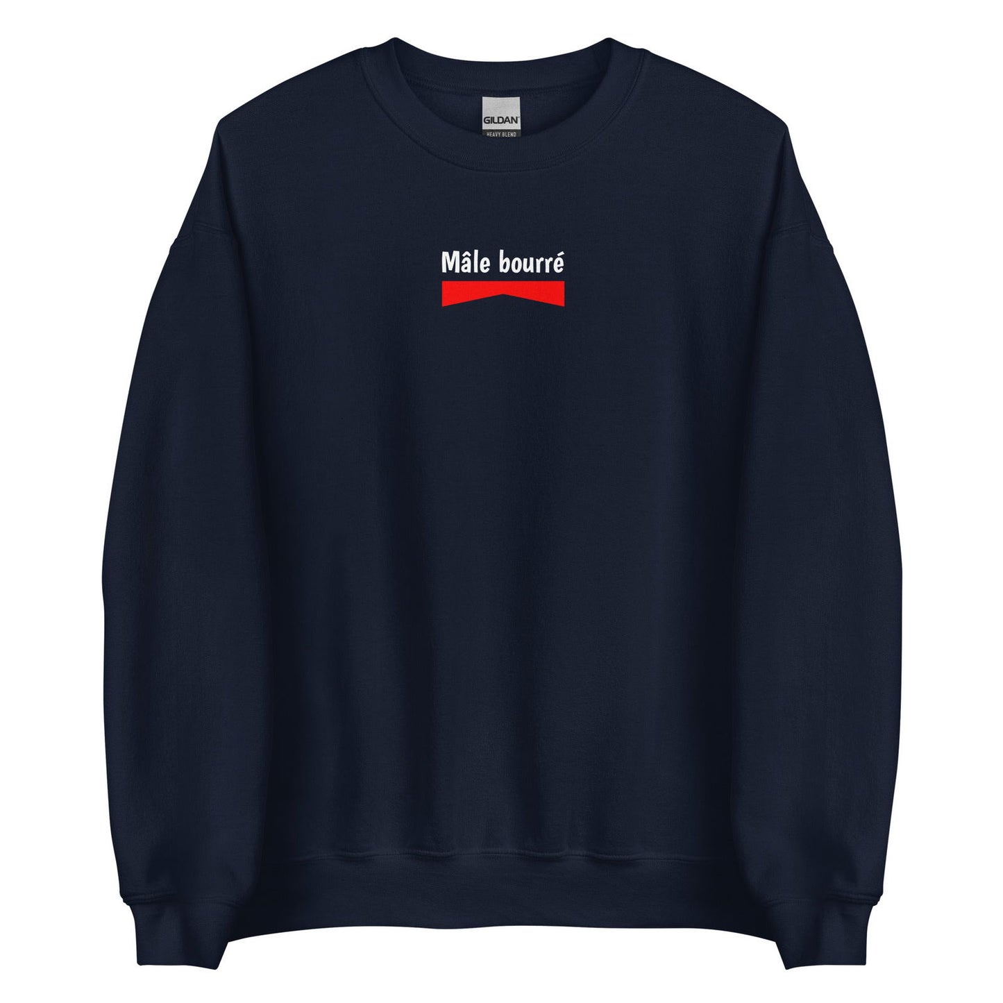 Sweat unisexe col rond Mâle bourré - Sedurro