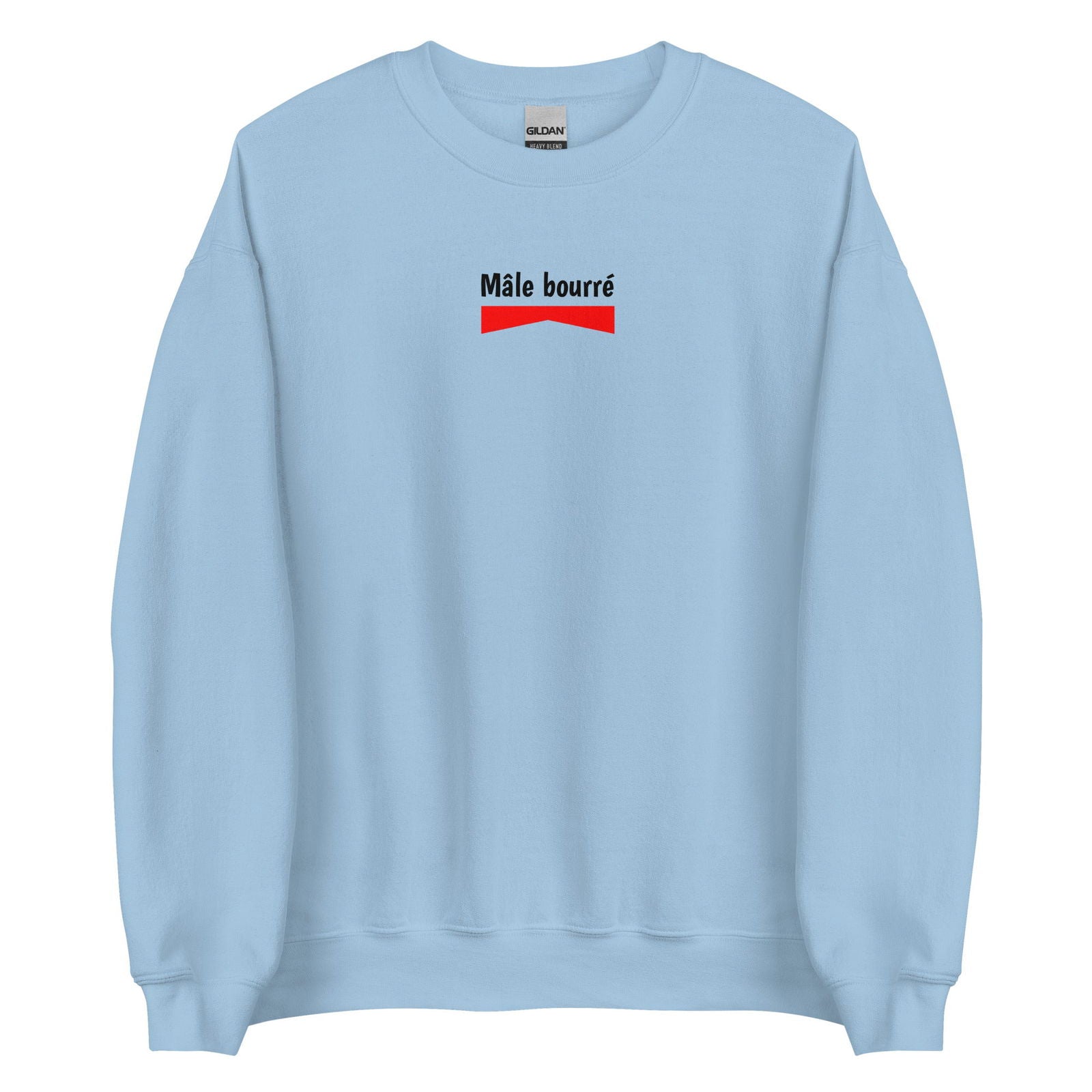 Sweat unisexe col rond Mâle bourré - Sedurro