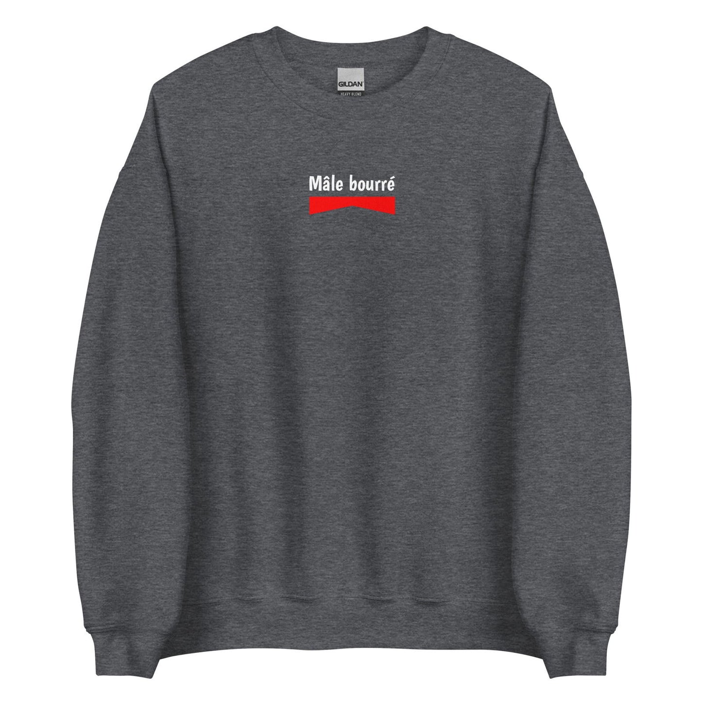 Sweat unisexe col rond Mâle bourré - Sedurro