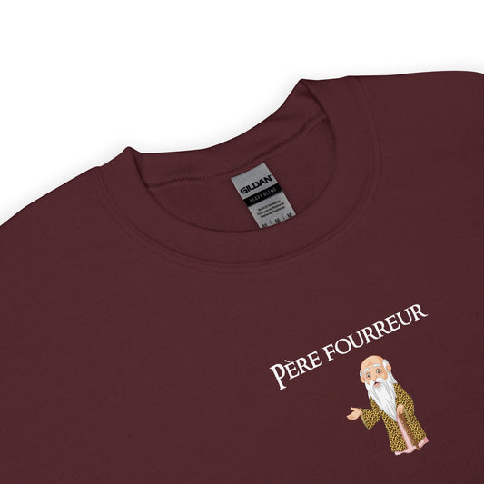 Sweat unisexe col rond Père fourreur - Sedurro