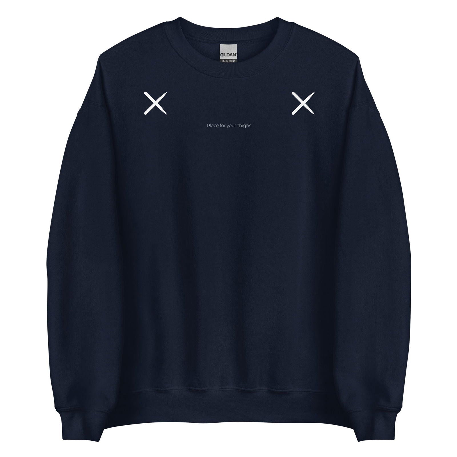 Sweat unisexe col rond Place for your thighs - Sedurro