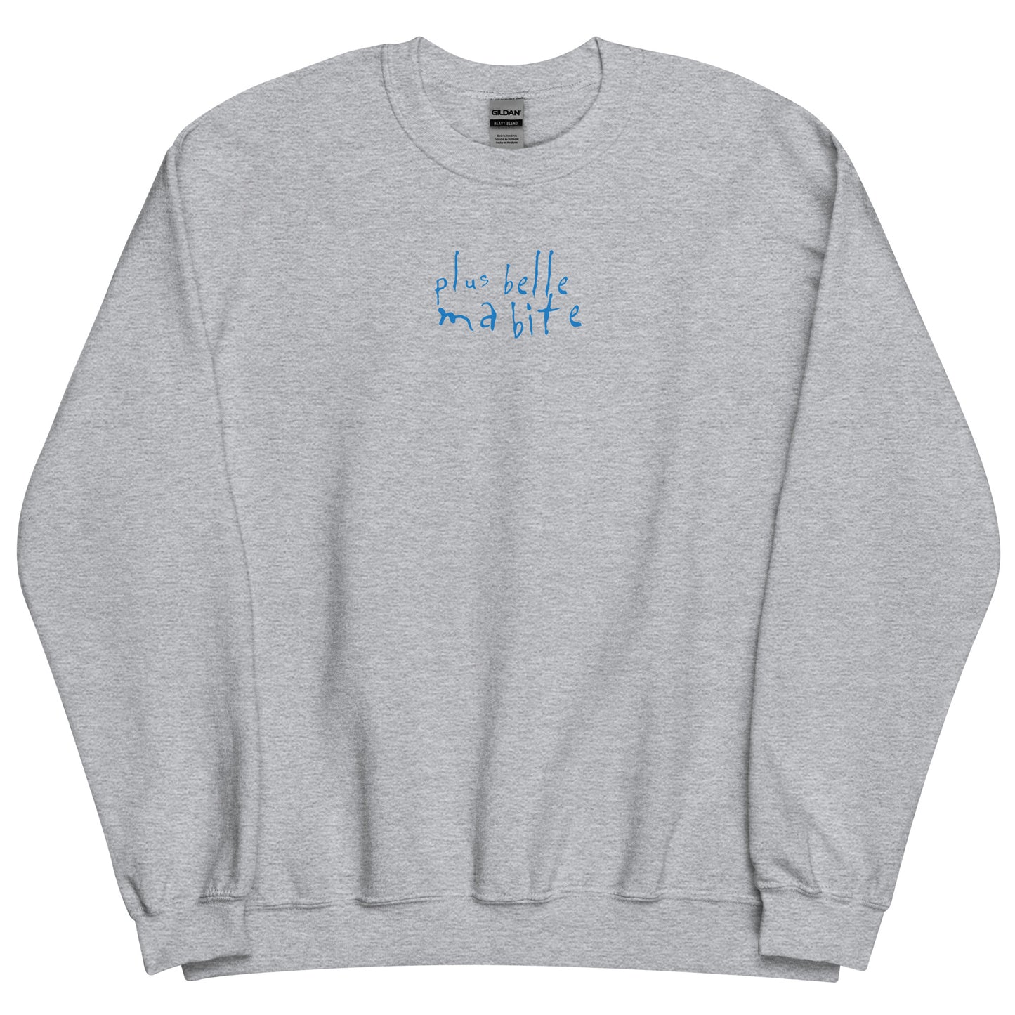 Sweat unisexe col rond Plus belle ma bite - Sedurro