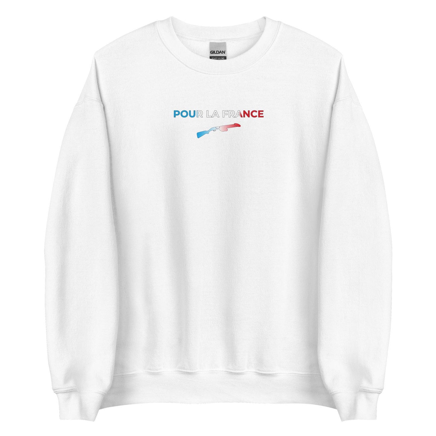 Sweat unisexe col rond Pour la France - Sedurro