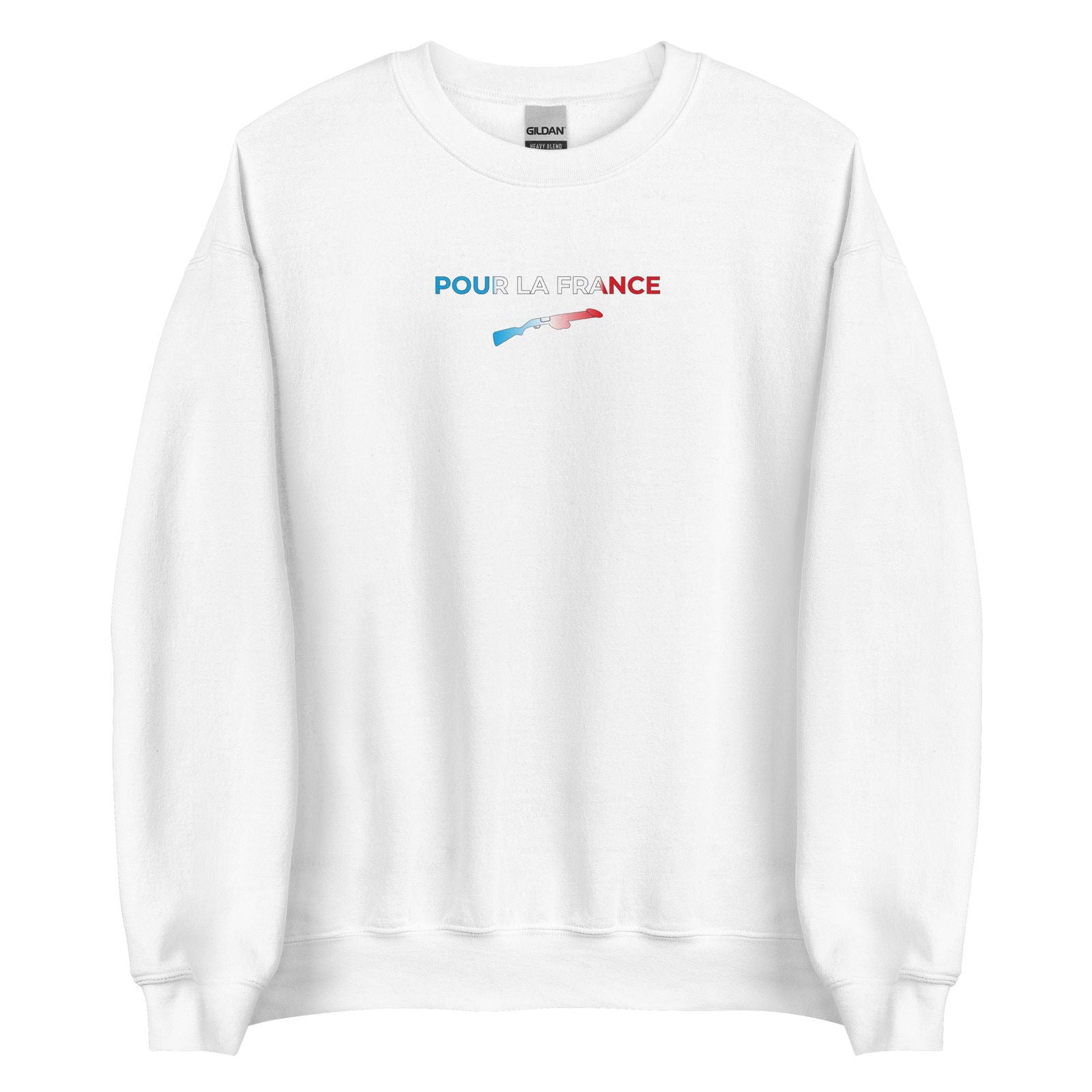 Sweat unisexe col rond Pour la France - Sedurro