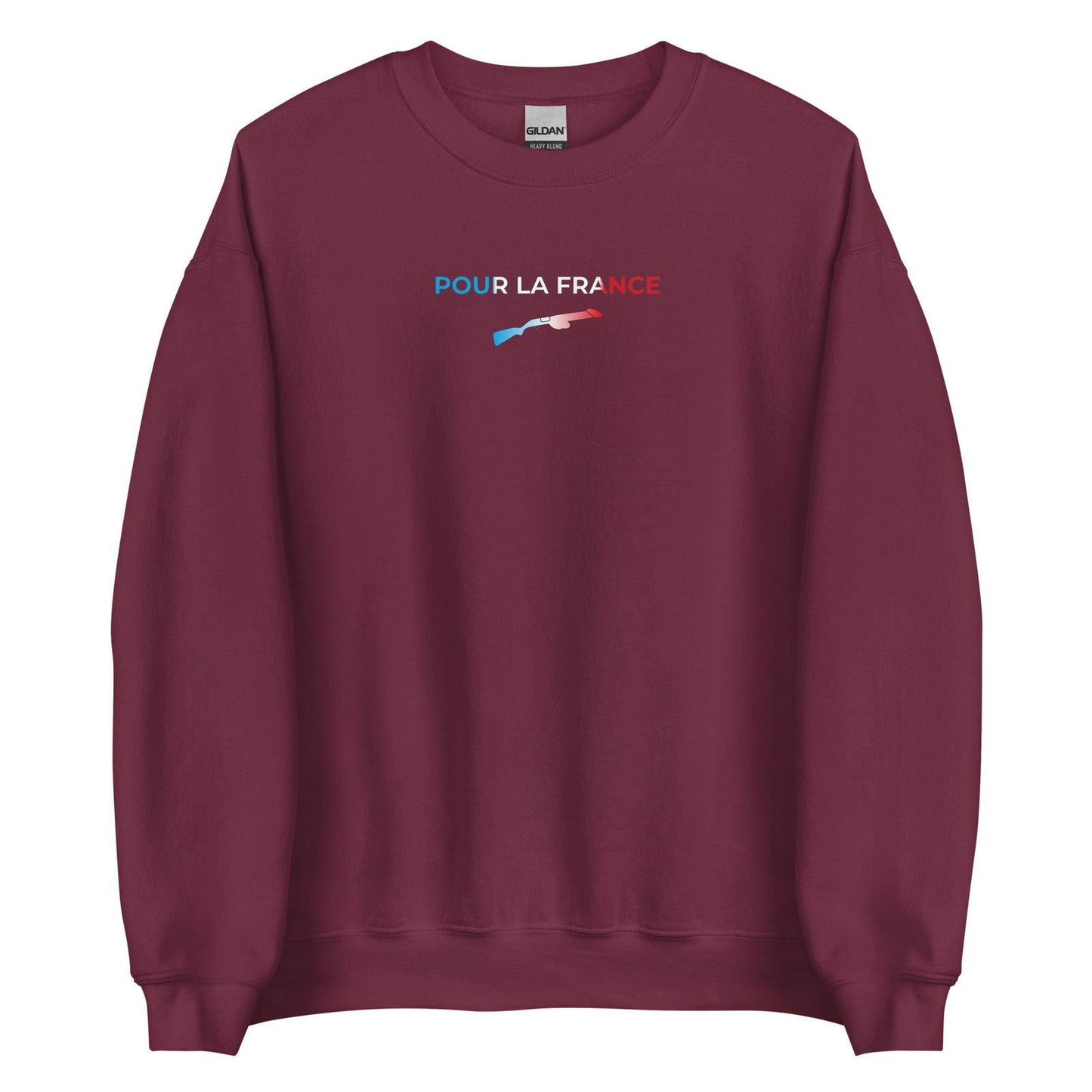 Sweat unisexe col rond Pour la France - Sedurro