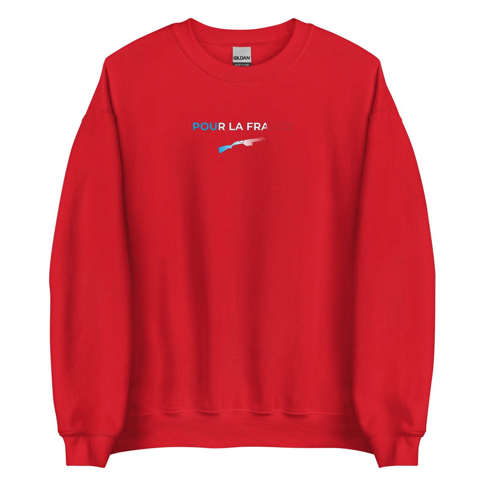 Sweat unisexe col rond Pour la France - Sedurro
