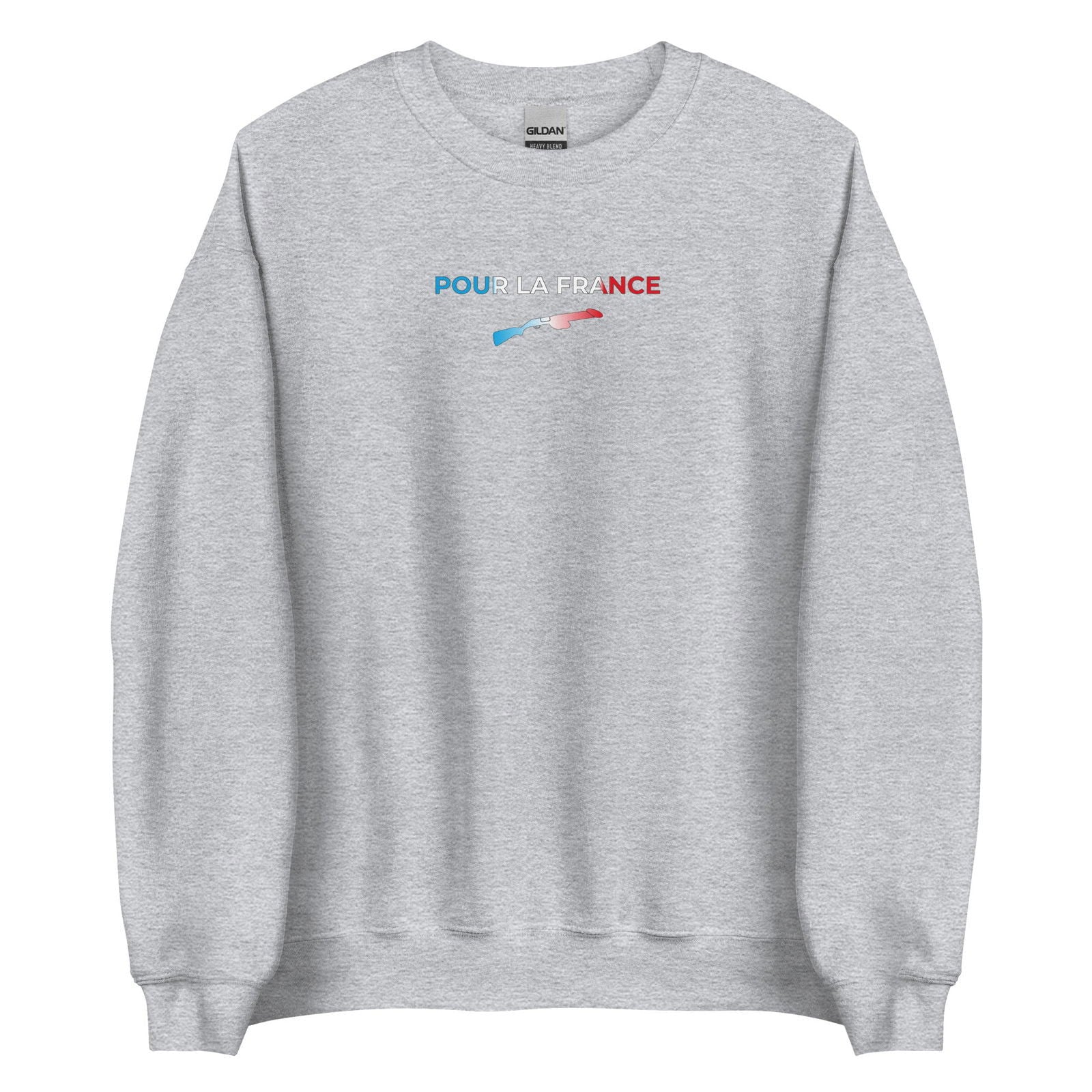 Sweat unisexe col rond Pour la France - Sedurro