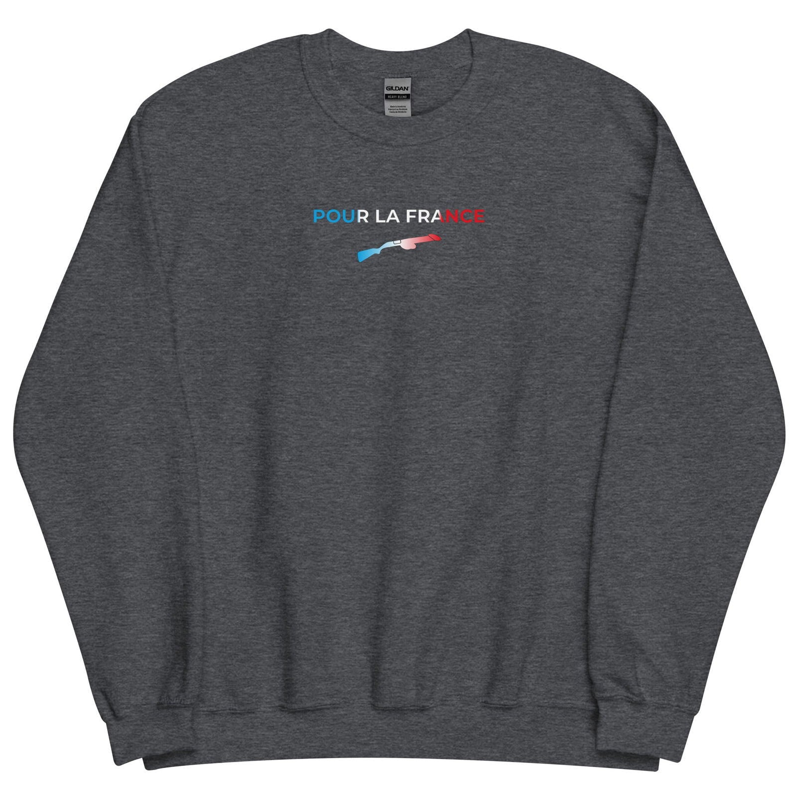 Sweat unisexe col rond Pour la France - Sedurro