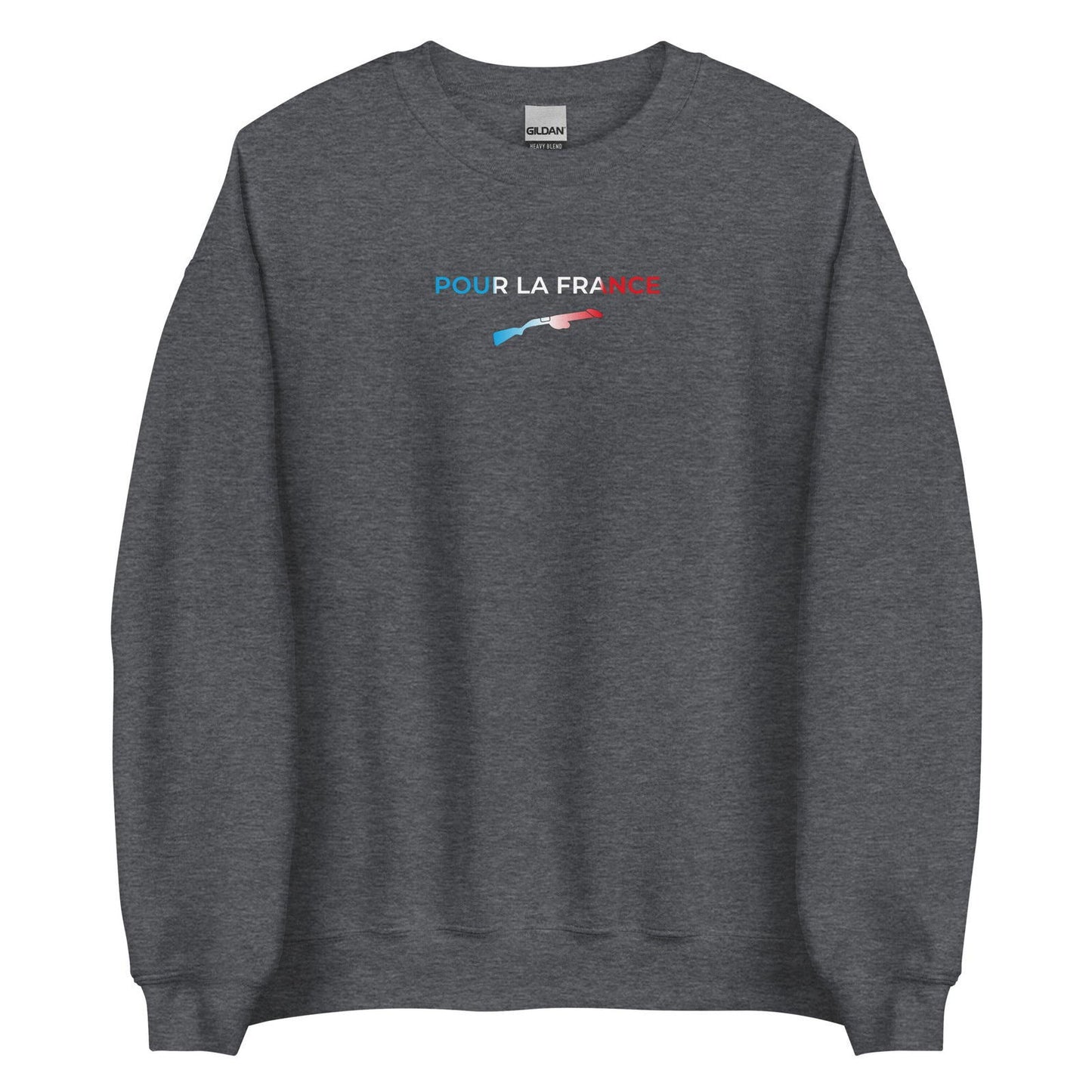 Sweat unisexe col rond Pour la France - Sedurro