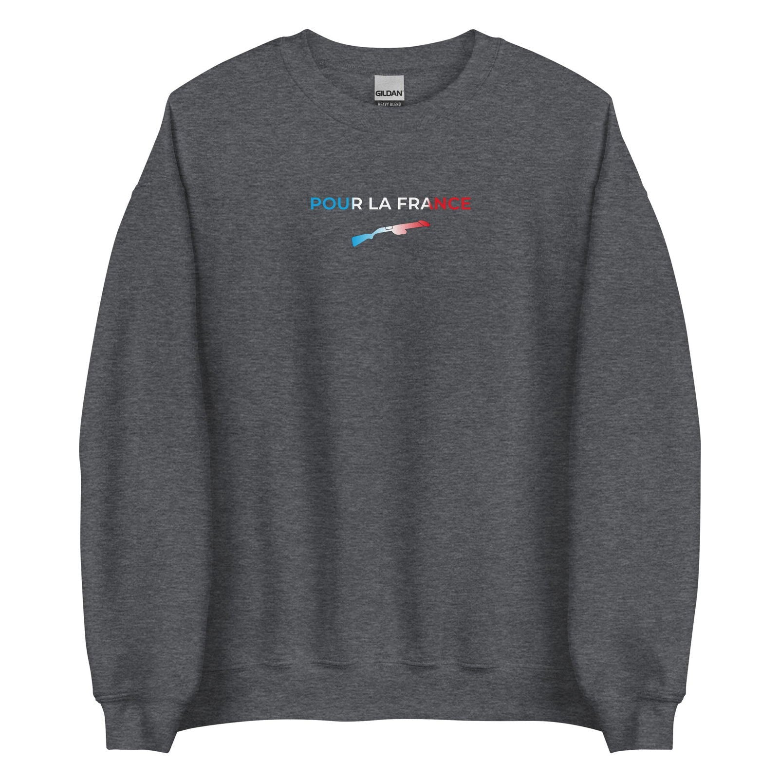 Sweat unisexe col rond Pour la France - Sedurro