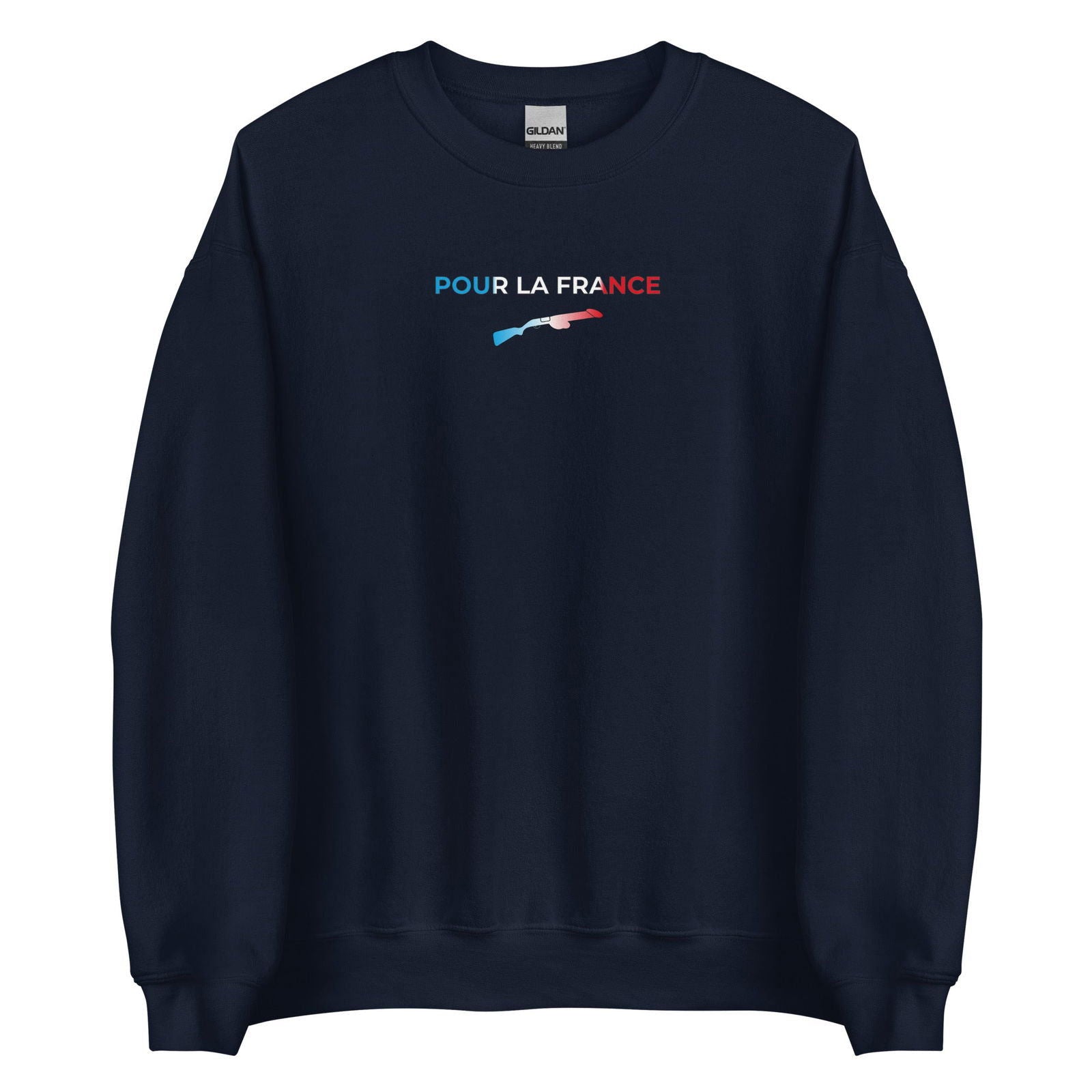 Sweat unisexe col rond Pour la France - Sedurro