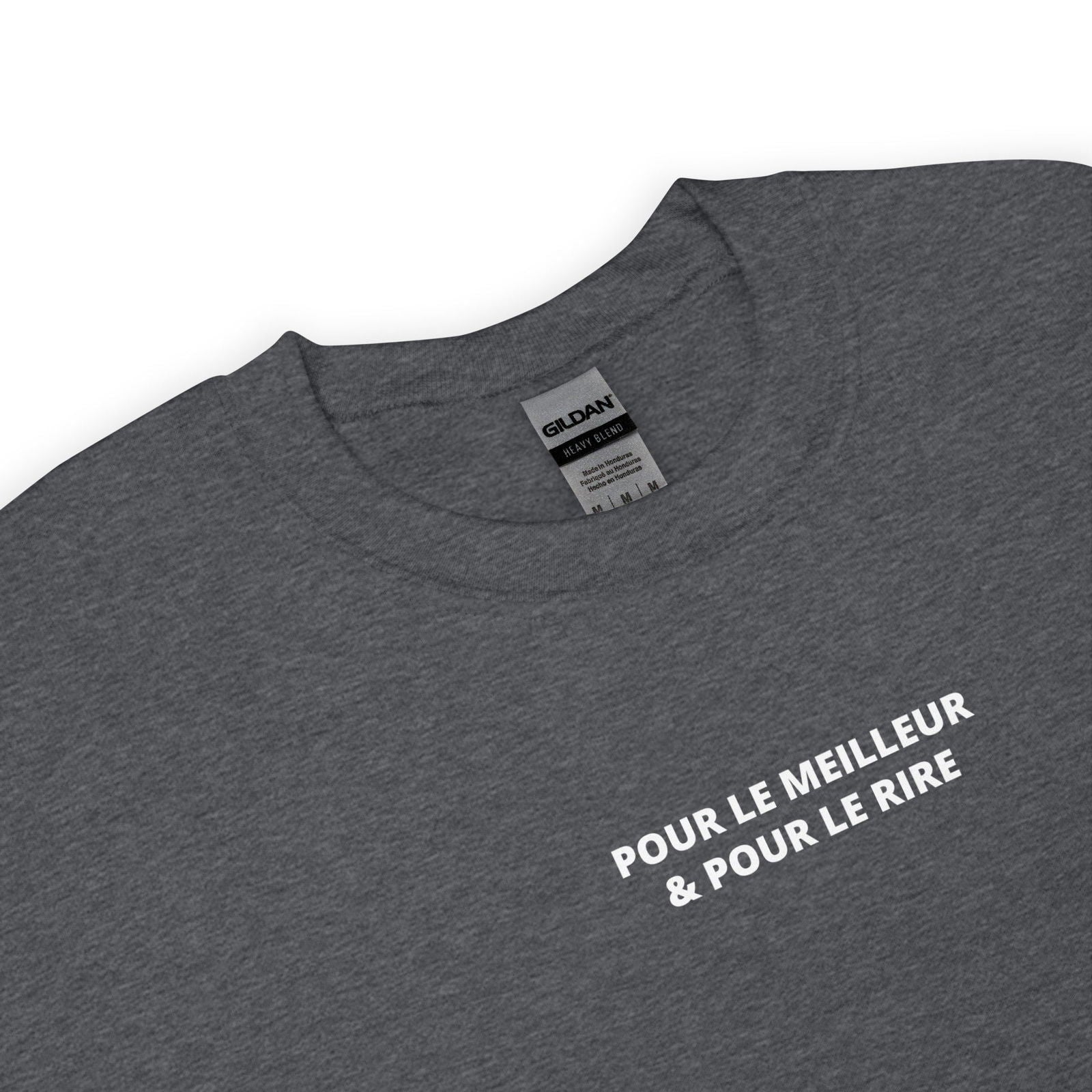 Sweat unisexe col rond Pour le meilleur et pour le rire - Sedurro