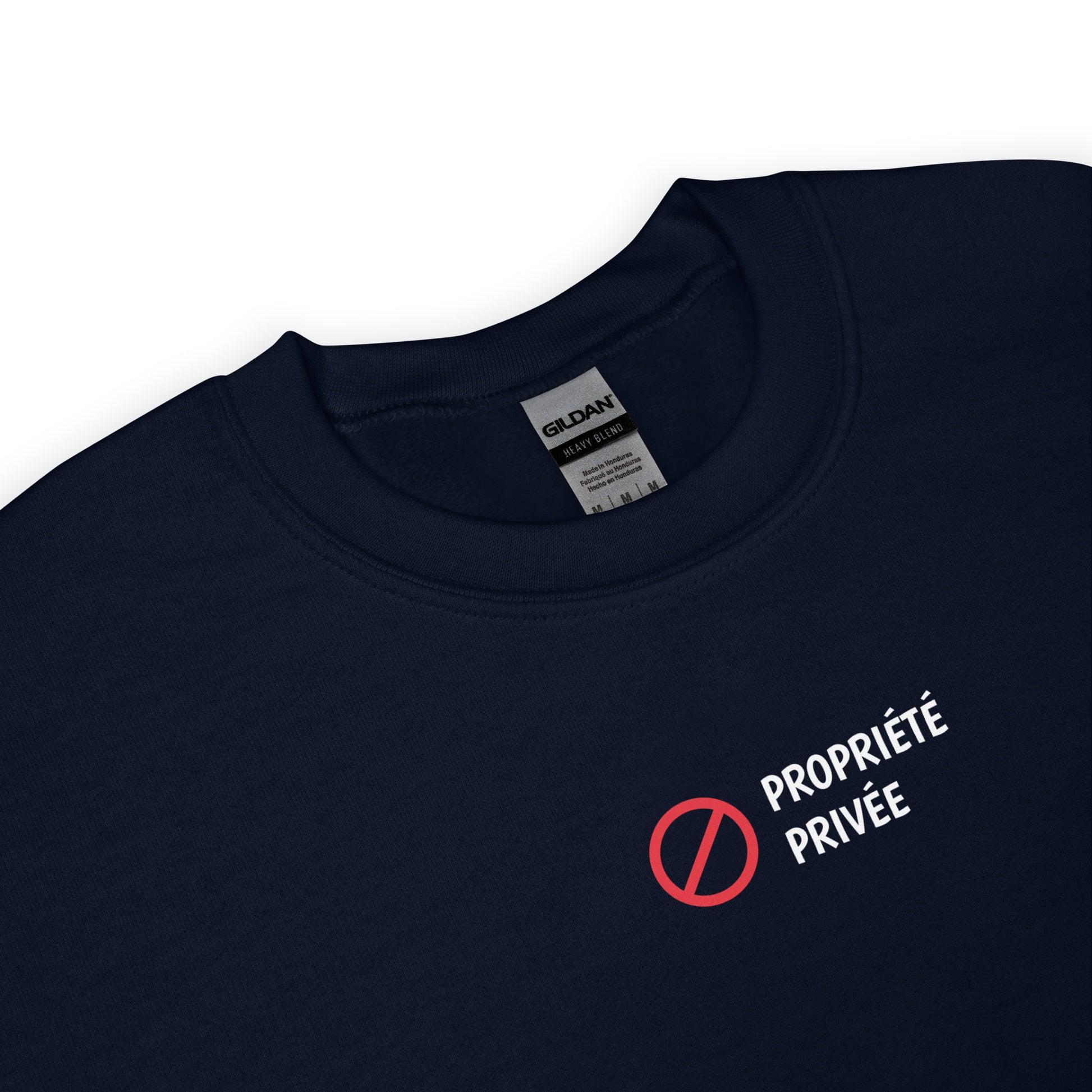 Sweat unisexe col rond Propriété privée - Sedurro