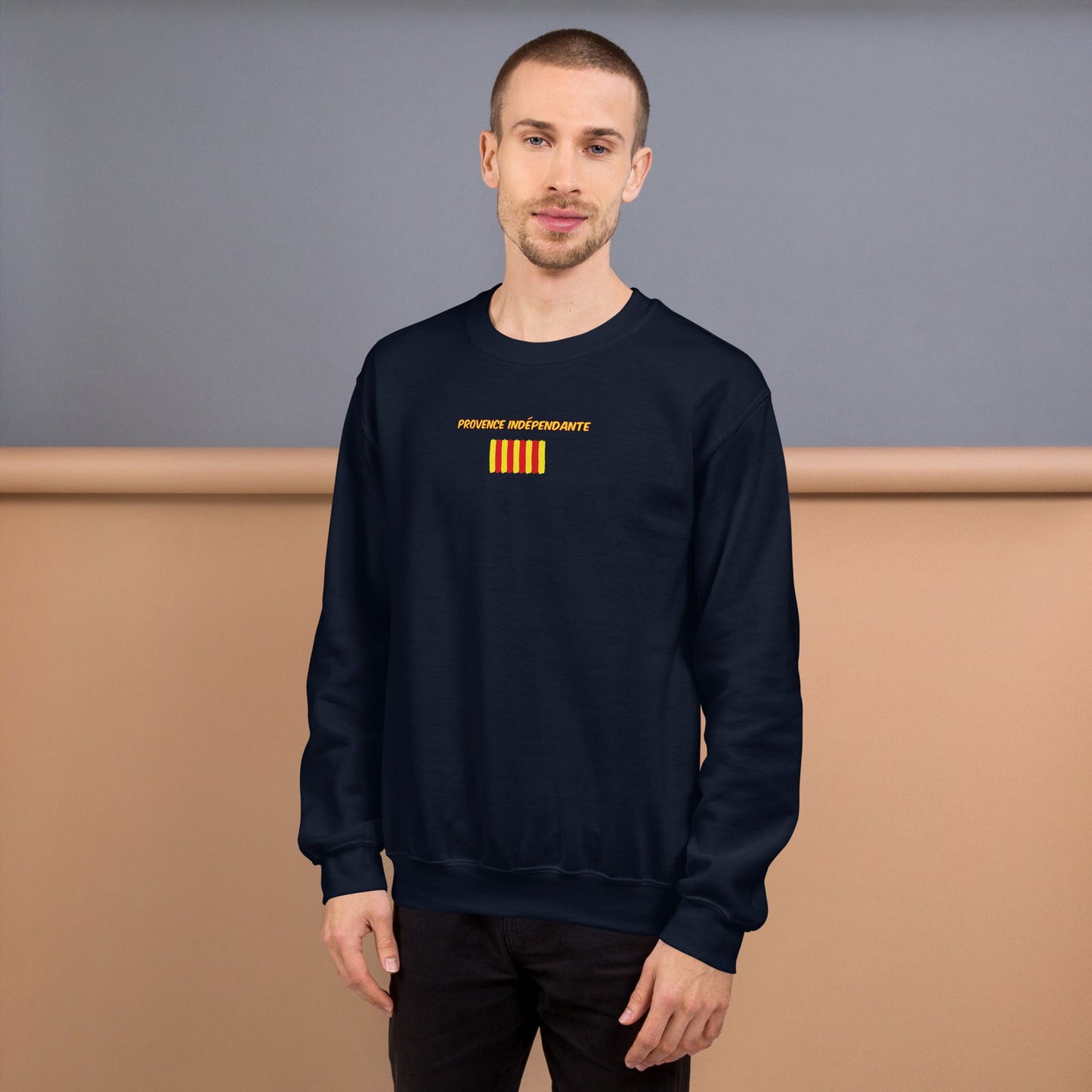 Sweat unisexe col rond Provence indépendante - Sedurro