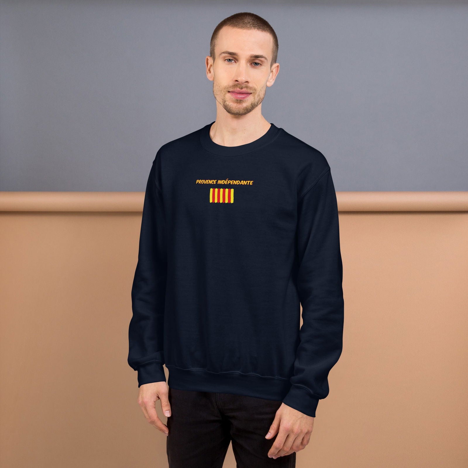 Sweat unisexe col rond Provence indépendante - Sedurro