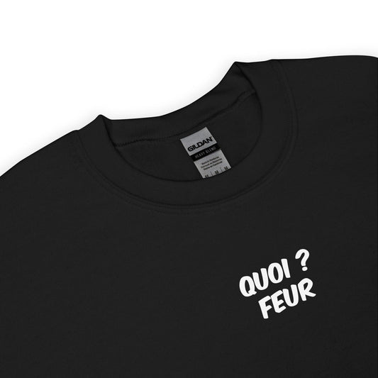 Sweat unisexe col rond Quoi feur - Sedurro
