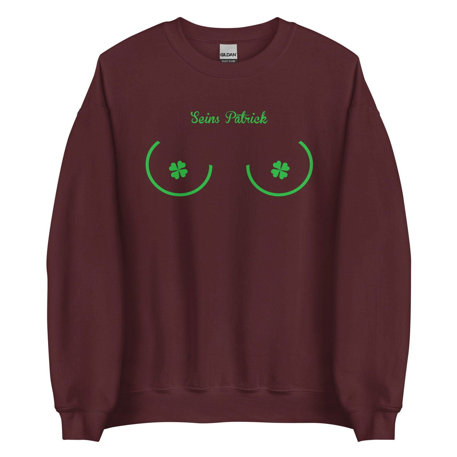 Sweat unisexe col rond Seins Saint Patrick - Sedurro