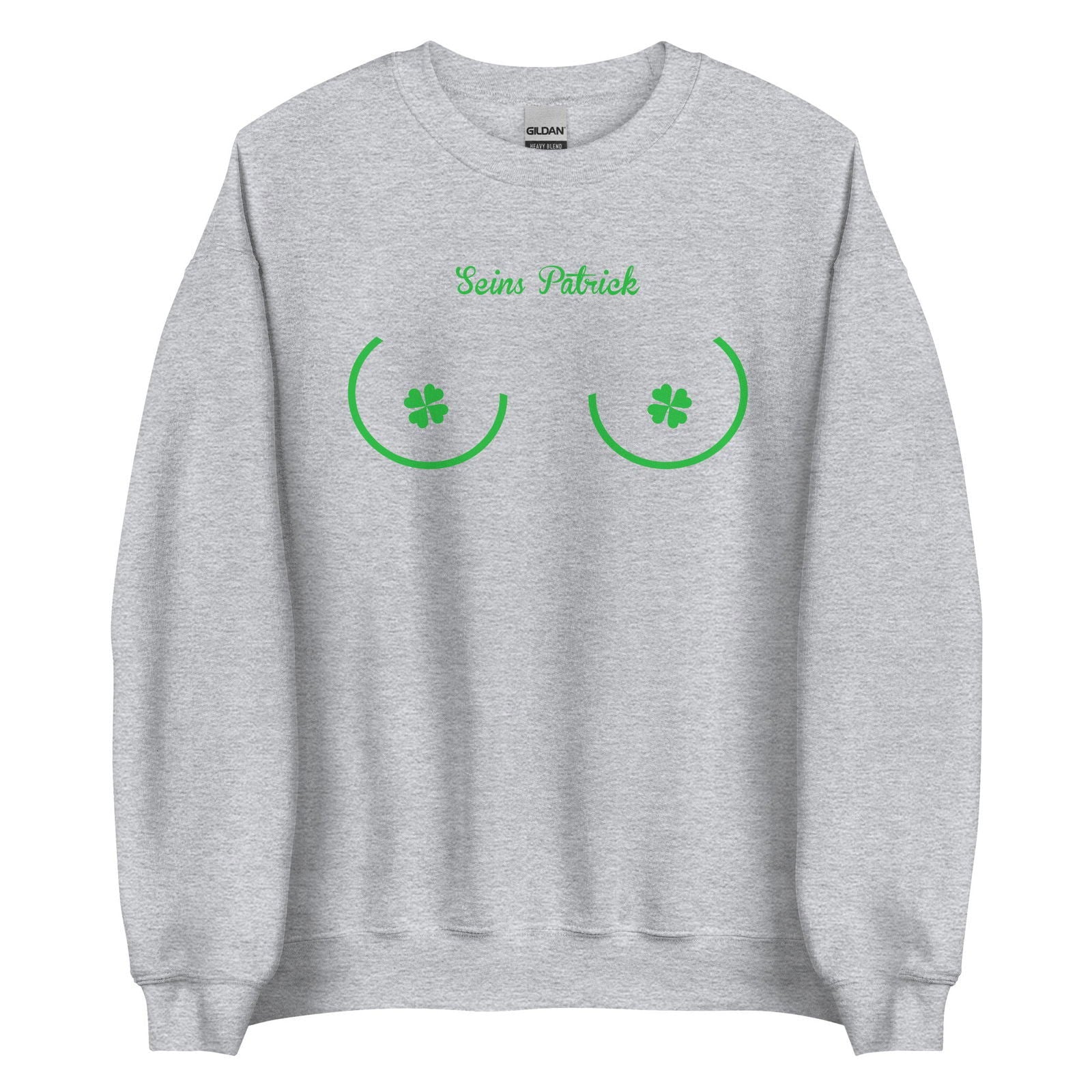 Sweat unisexe col rond Seins Saint Patrick - Sedurro