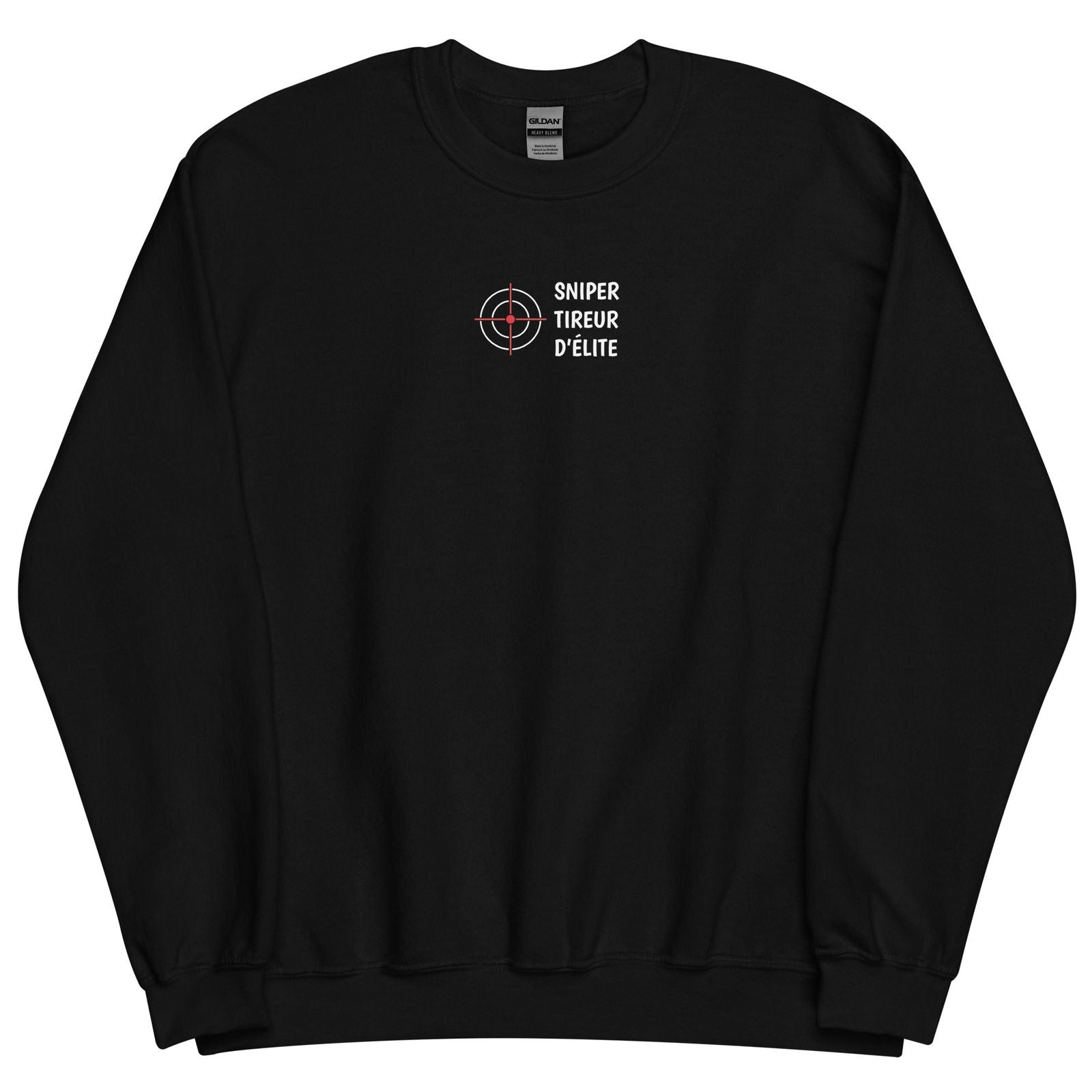 Sweat unisexe col rond Sniper tireur d'élite - Sedurro