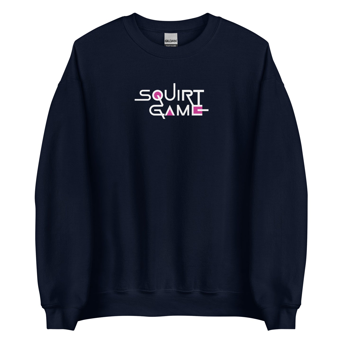 Sweat unisexe col rond Squirt game Bleu Marine - Sedurro