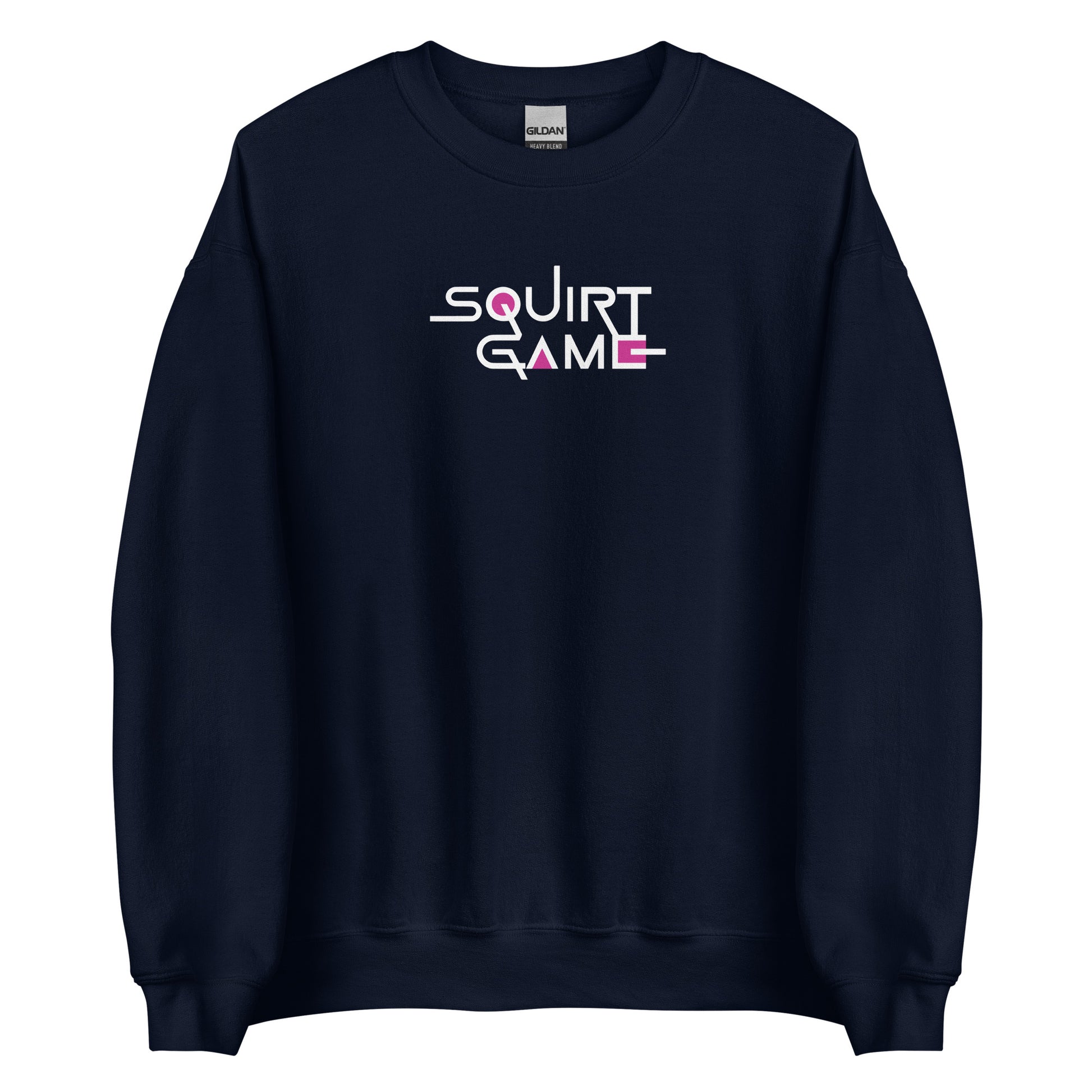 Sweat unisexe col rond Squirt game Bleu Marine - Sedurro