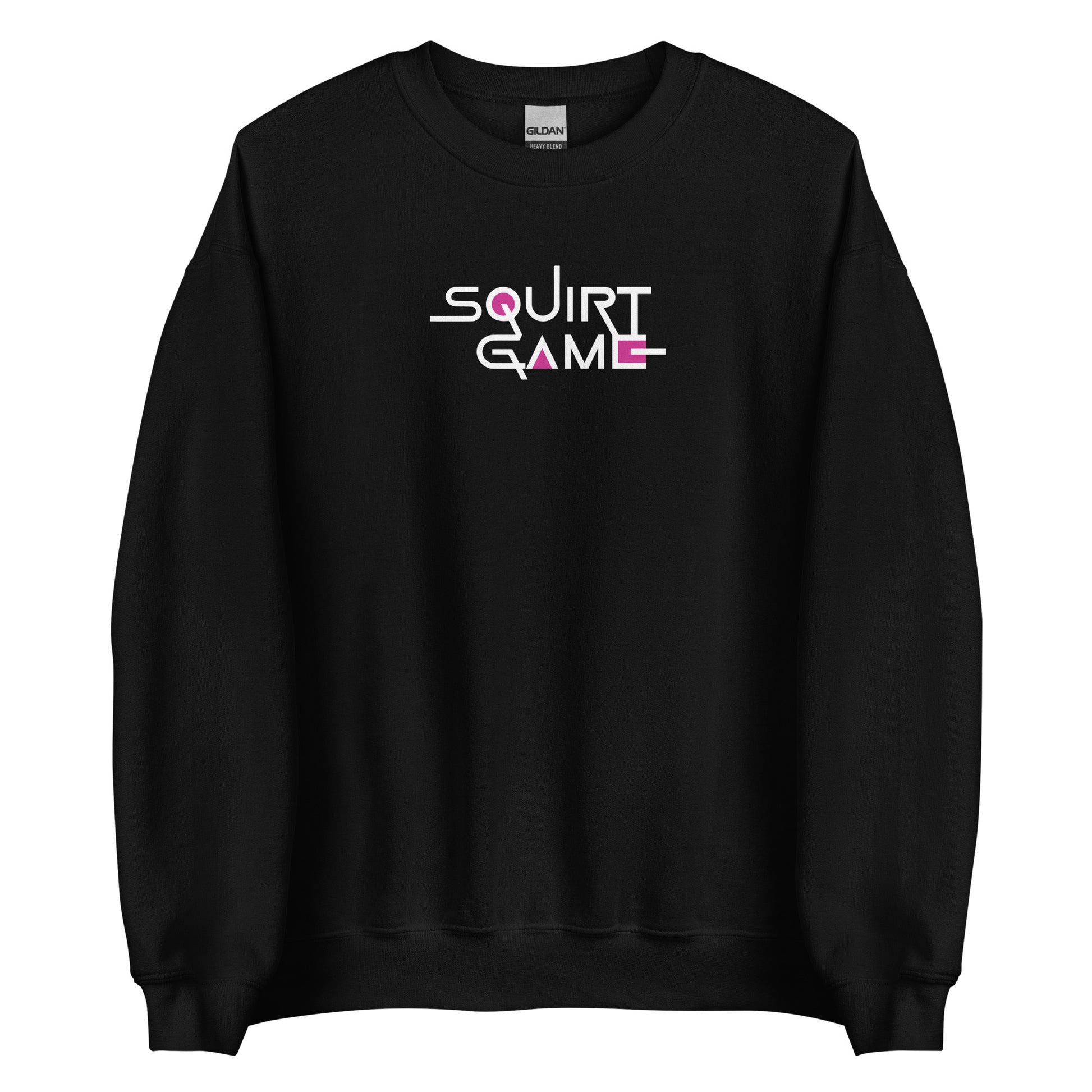 Sweat unisexe col rond Squirt game Noir - Sedurro